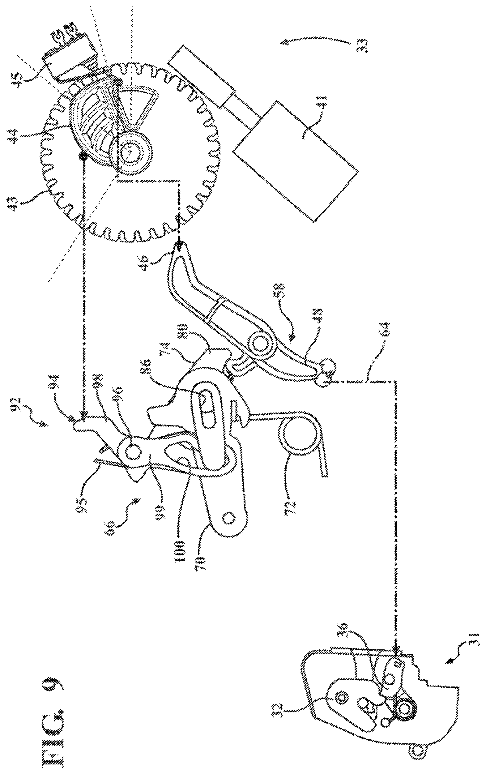 Patent US12320169 Figure 9 – Closure latch assembly with release cable arrangement having an anti-rattle mechanism