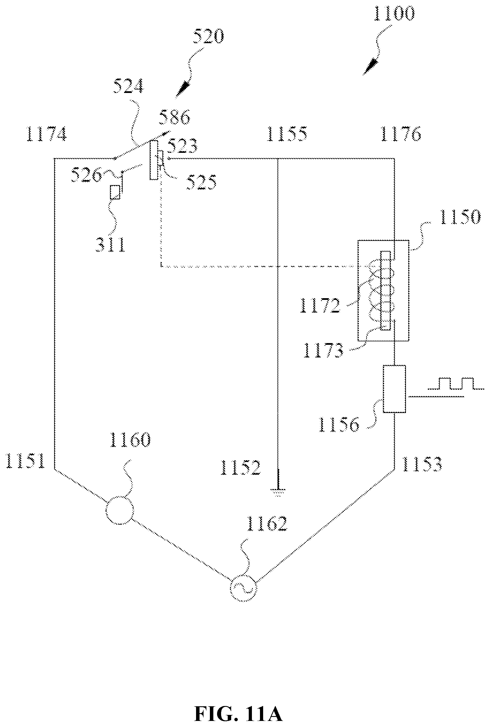 Patent US12320172 Figure 13 – Door lock and control circuit for the door lock