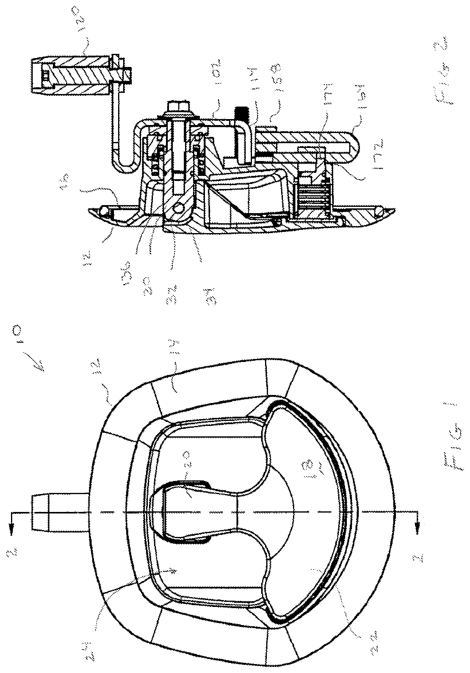 Patent US12320173 Figure 1 – Latch apparatus