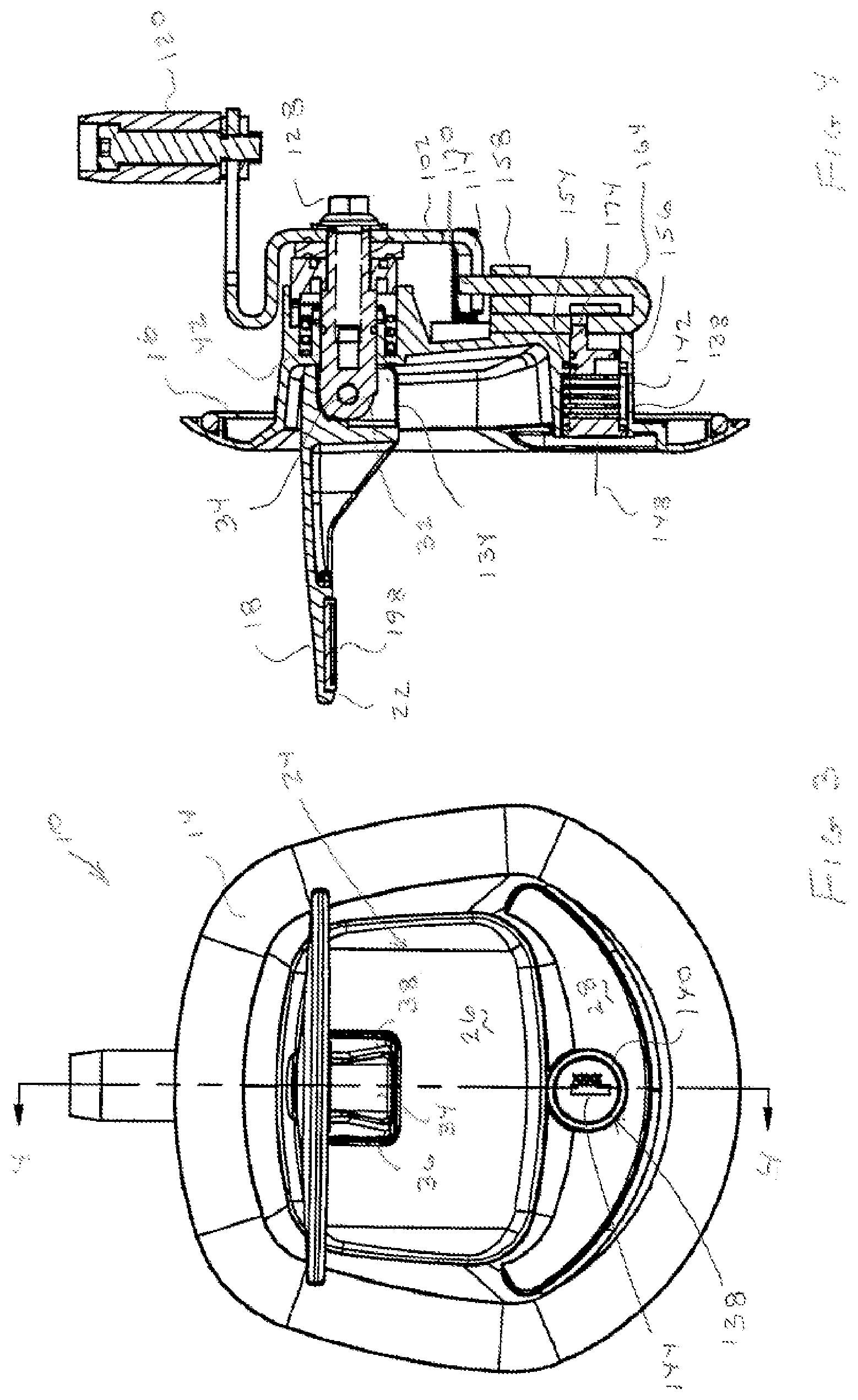 Patent US12320173 Figure 2 – Latch apparatus