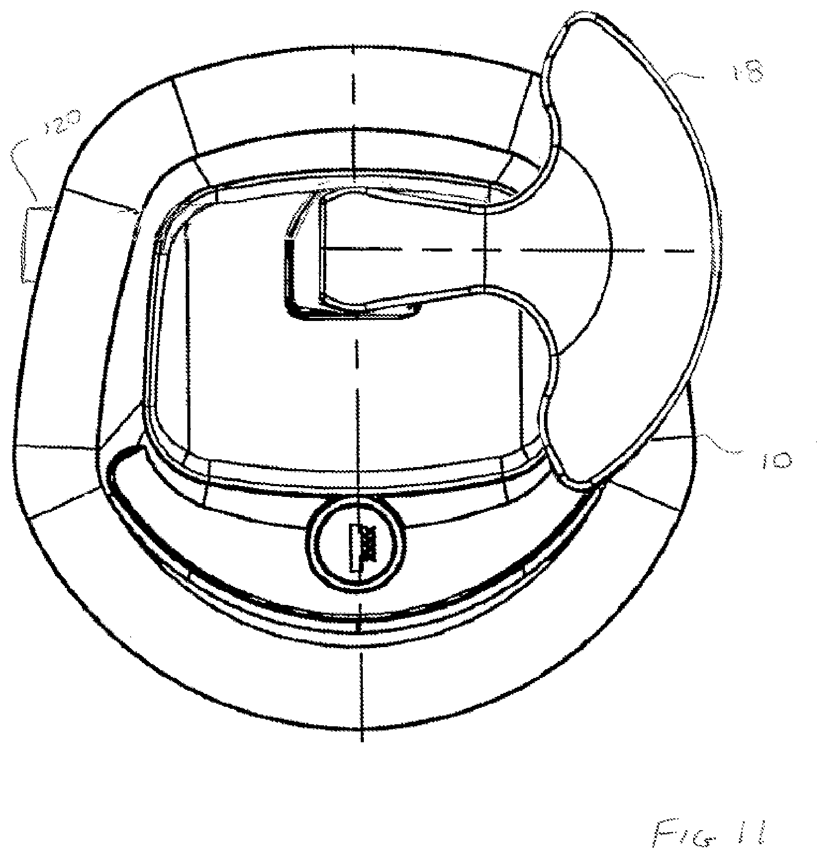Patent US12320173 Figure 9 – Latch apparatus