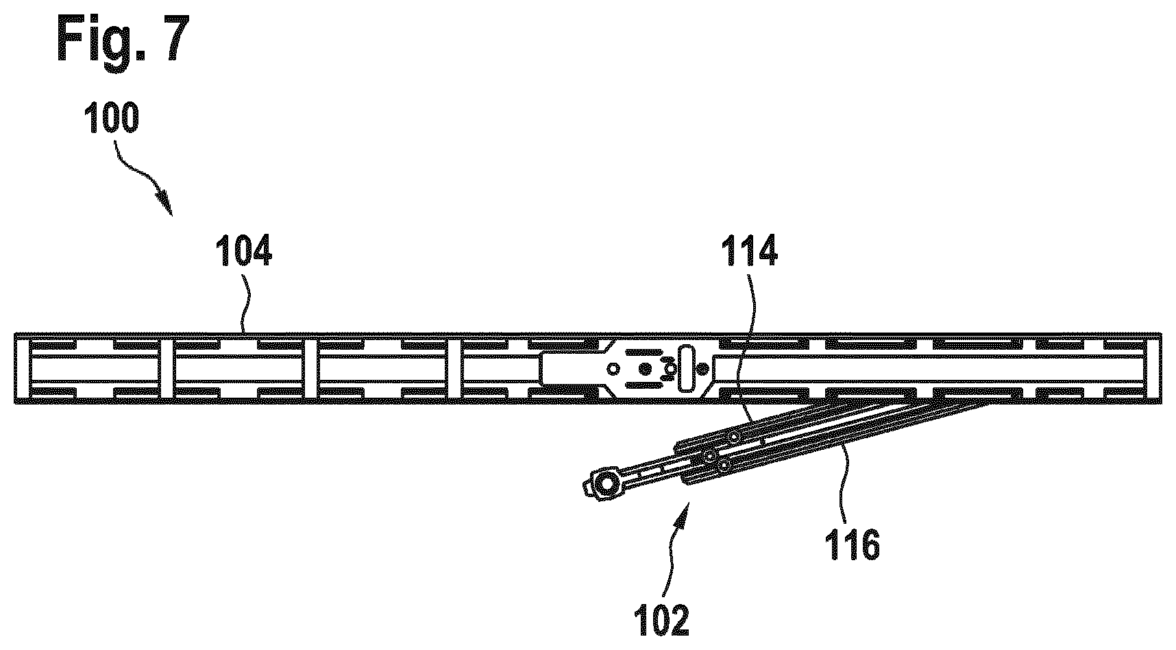 Patent US12320174 Figure 4 – Sliding door system for installing into a building wall, and method for servicing a sliding door system