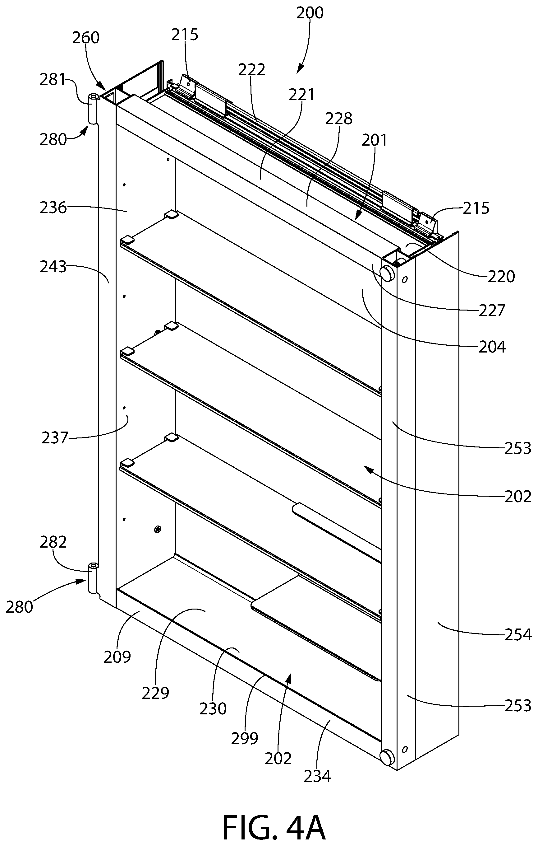 Patent US12320178 Figure 4 – Cabinet apparatus