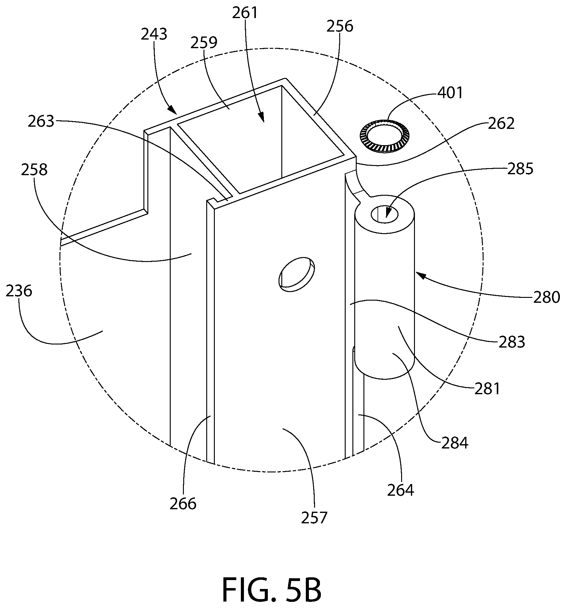 Patent US12320178 Figure 7 – Cabinet apparatus
