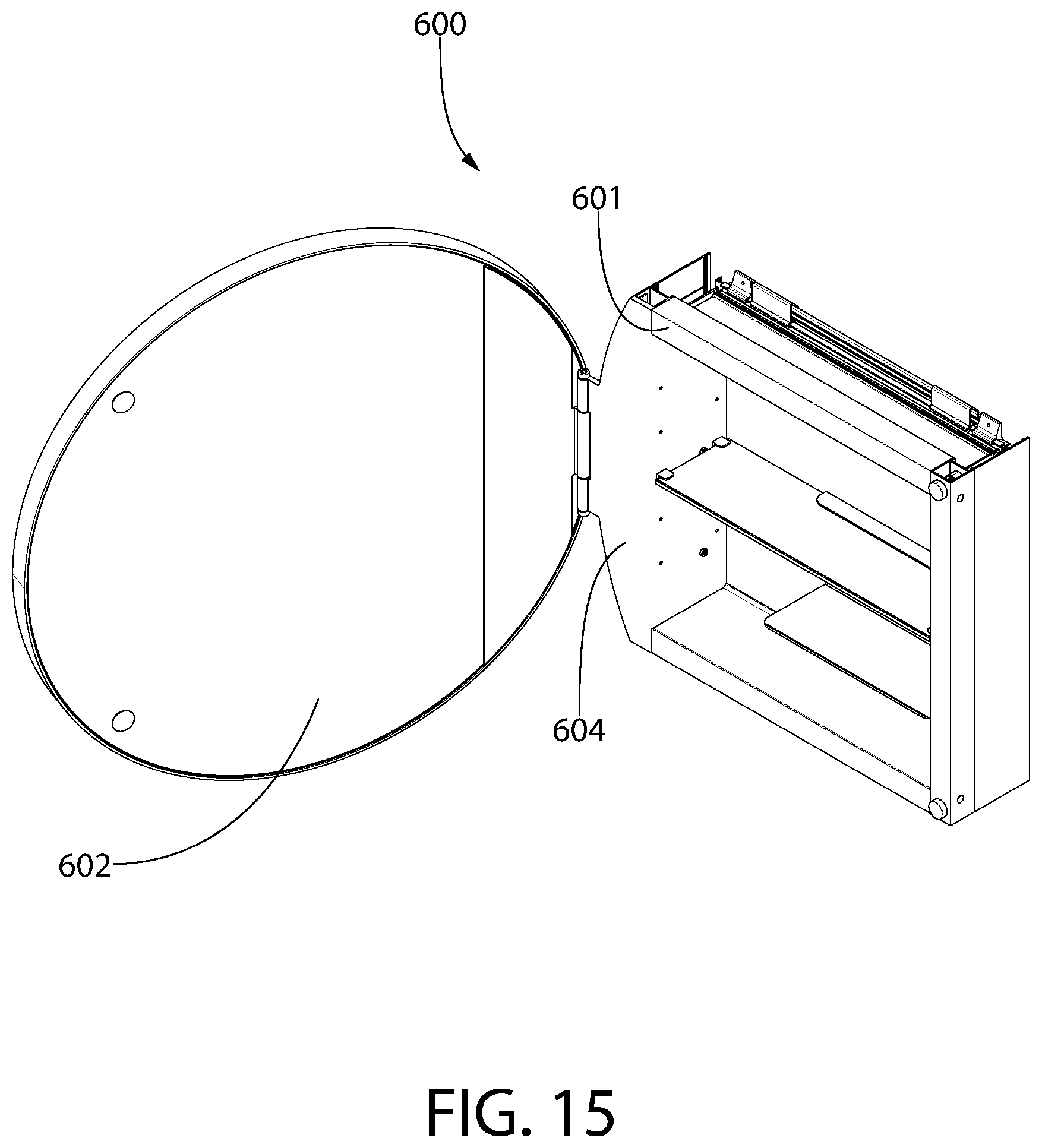 Patent US12320178 Figure 17 – Cabinet apparatus