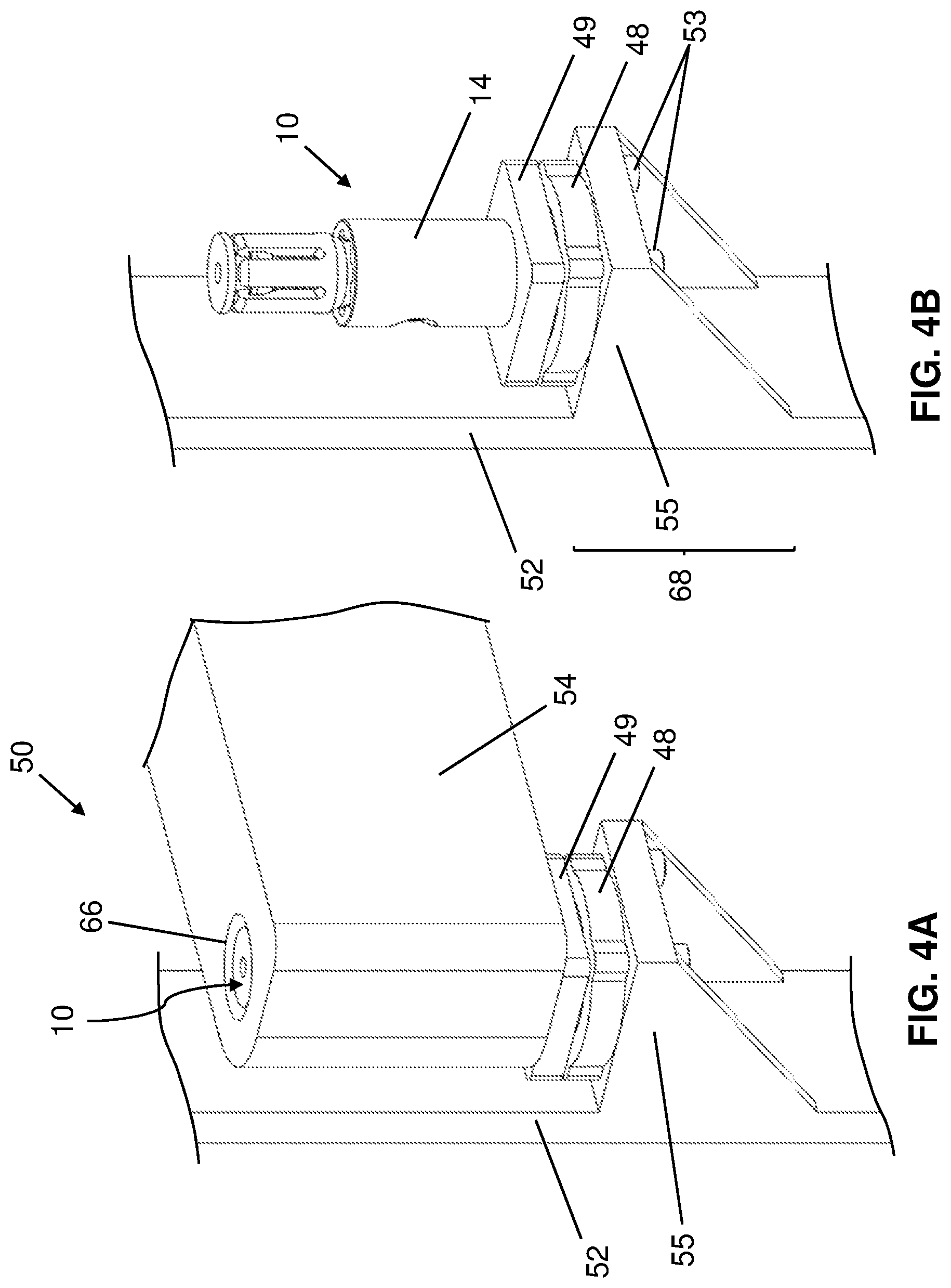 Patent US12320179 Figure 4 – Door hinge for a laboratory instrument door