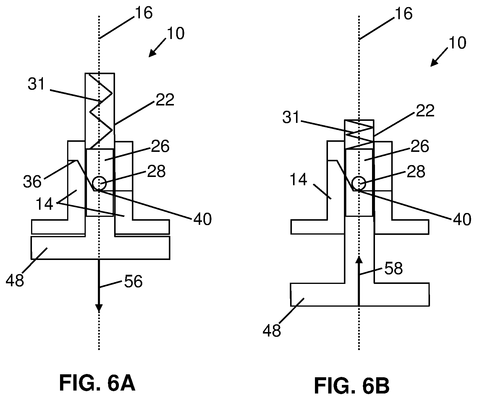 Patent US12320179 Figure 6 – Door hinge for a laboratory instrument door