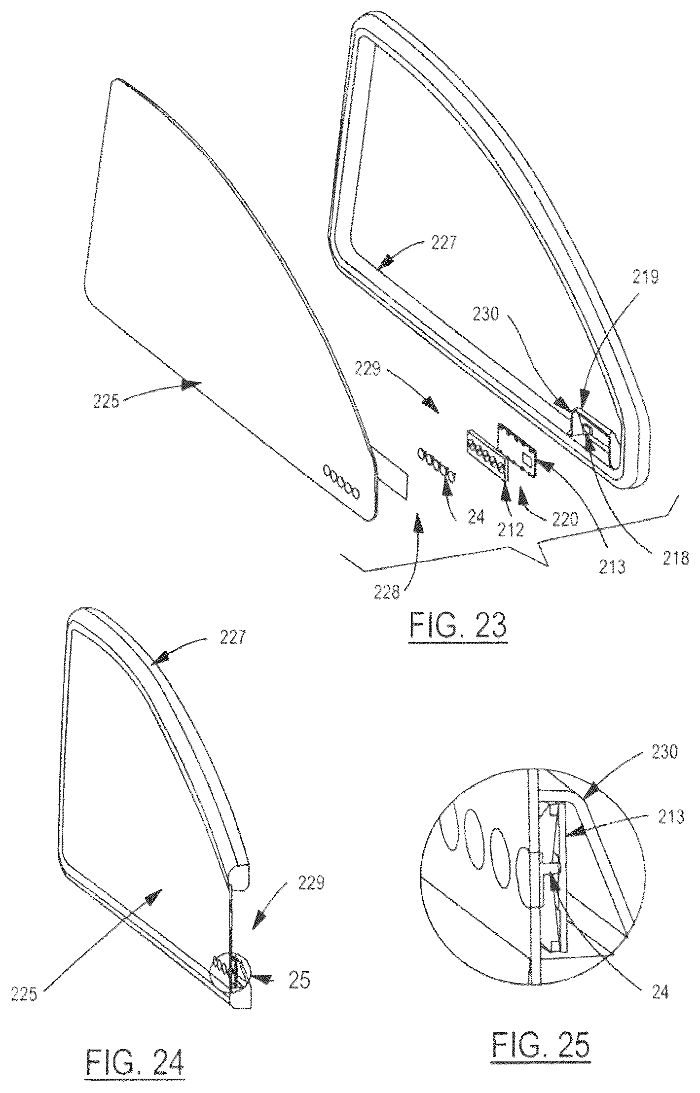 Patent US12320180 Figure 11 – Vehicle assembly having a capacitive sensor