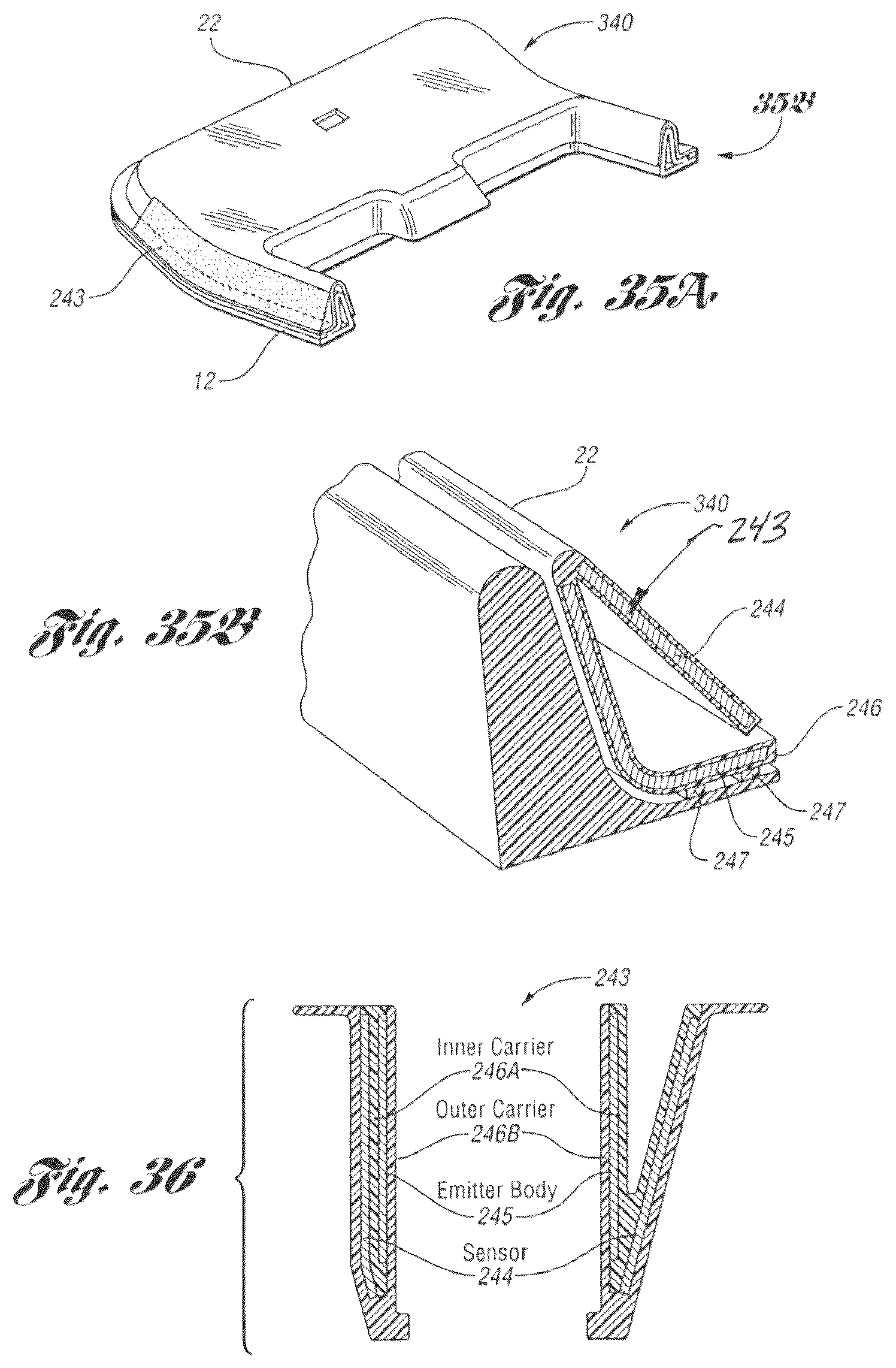Patent US12320180 Figure 17 – Vehicle assembly having a capacitive sensor