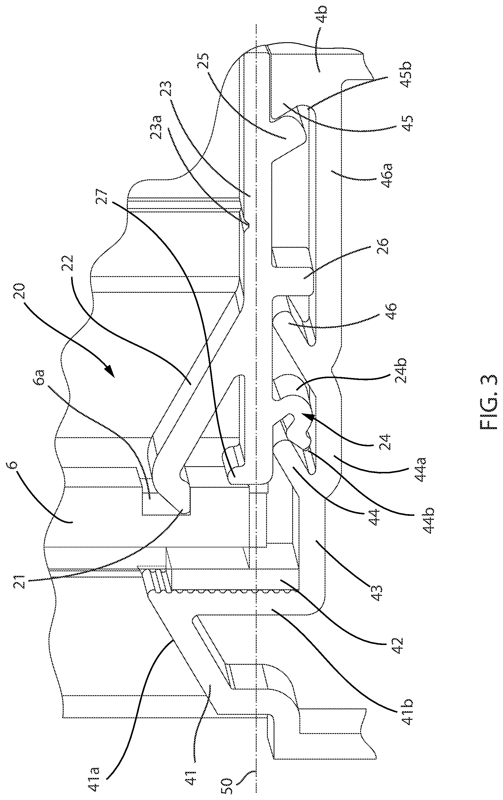 Patent US12320183 Figure 3 – Pressure and impact resistant sectional door