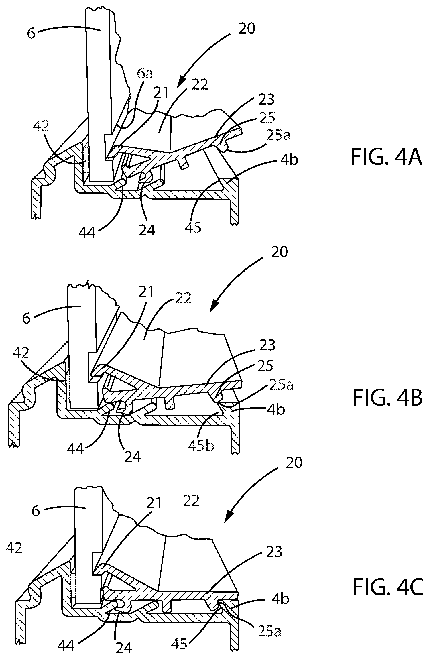 Patent US12320183 Figure 4 – Pressure and impact resistant sectional door