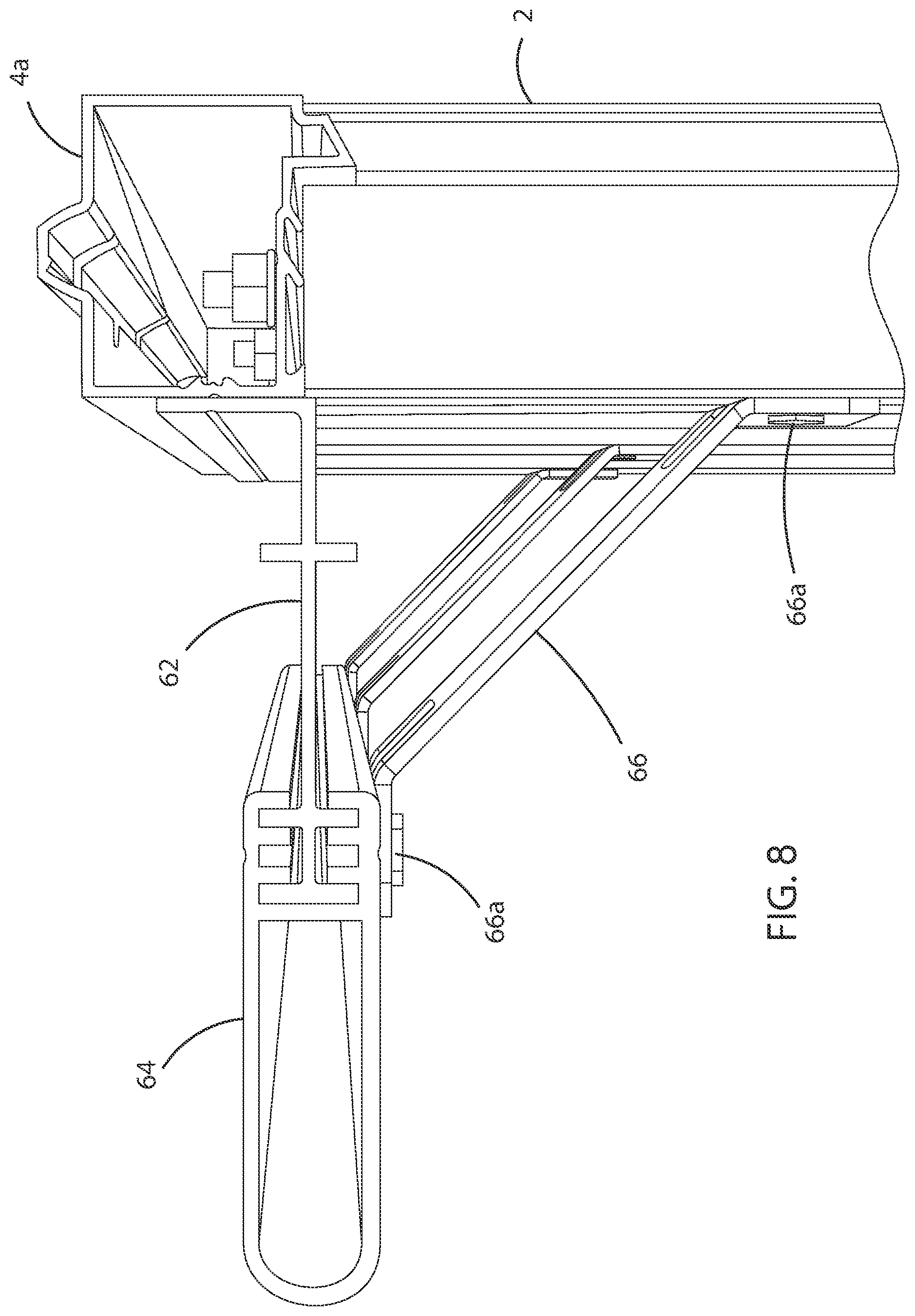 Patent US12320183 Figure 9 – Pressure and impact resistant sectional door