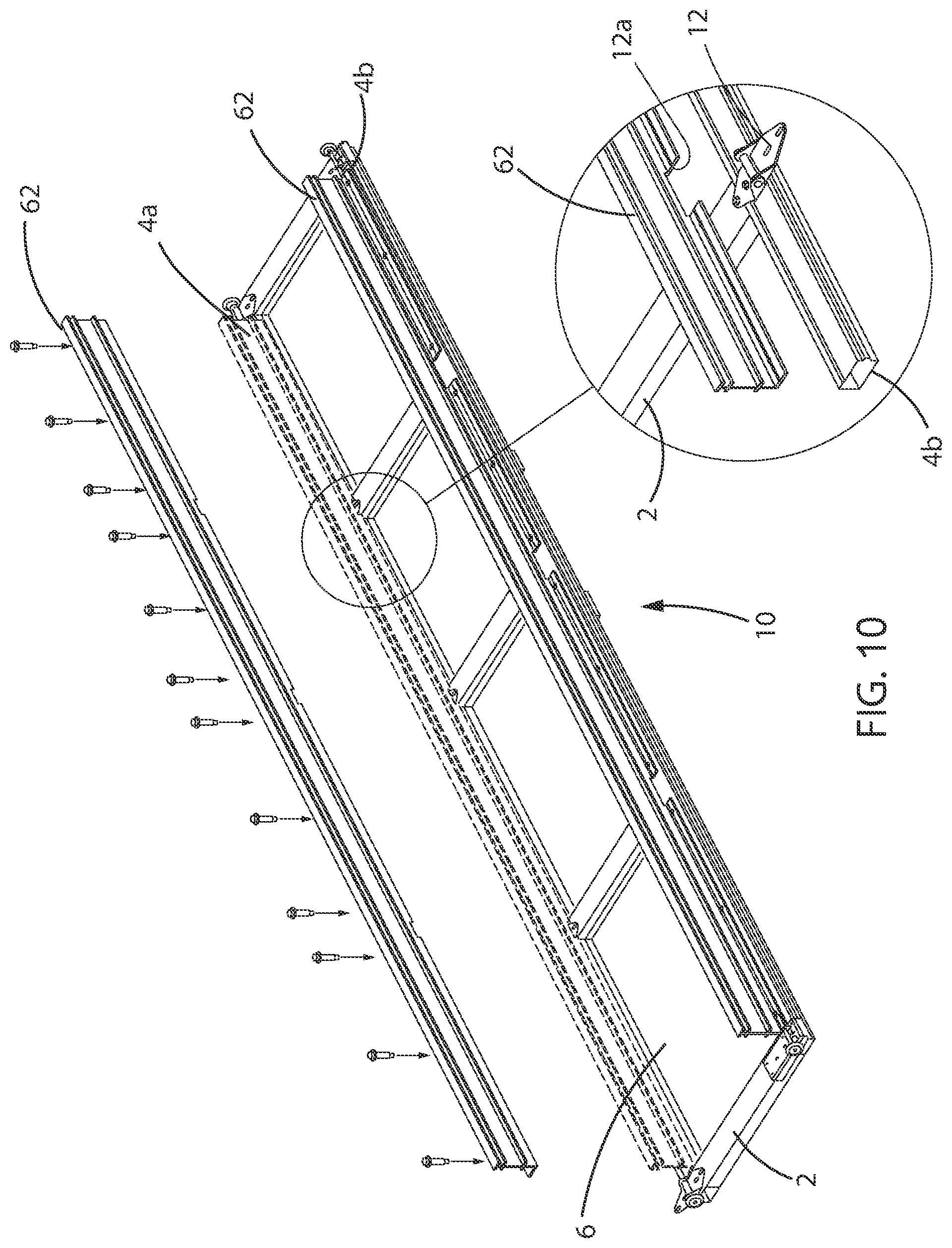 Patent US12320183 Figure 11 – Pressure and impact resistant sectional door