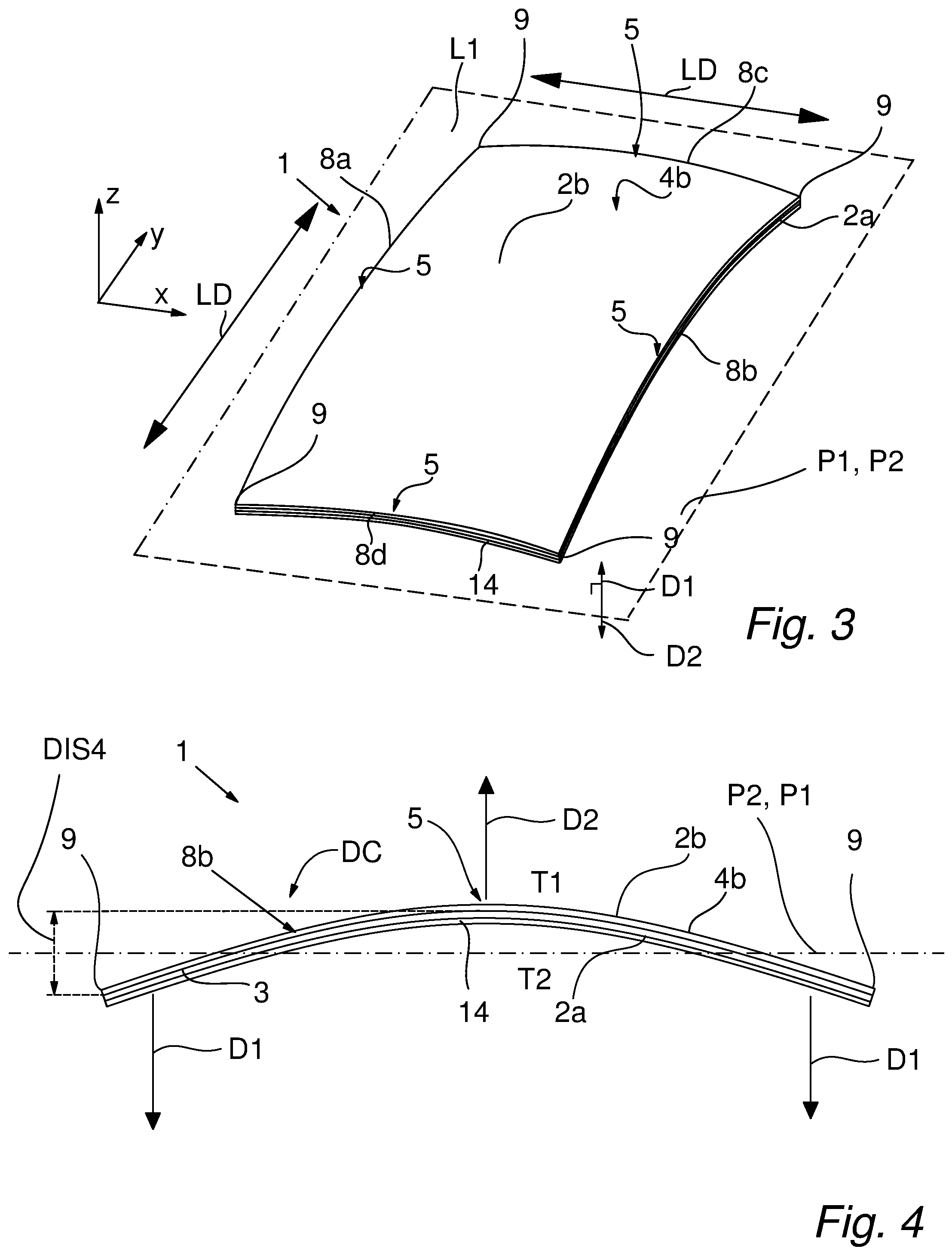 Patent US12320184 Figure 2 – Frame solution for laminated VIG unit