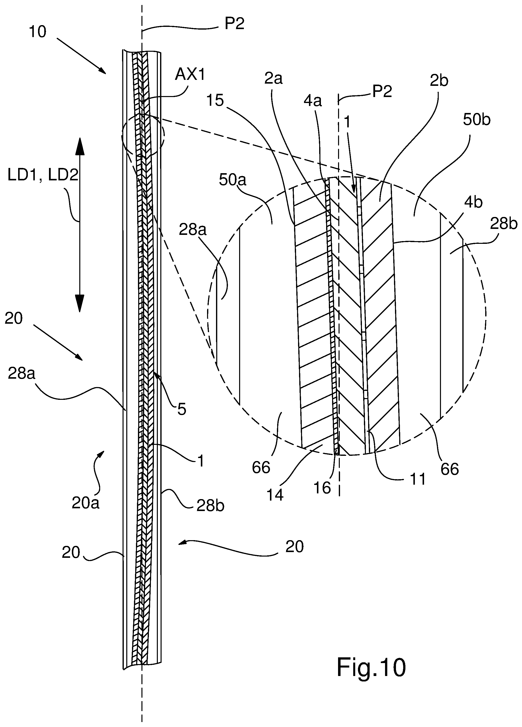 Patent US12320184 Figure 6 – Frame solution for laminated VIG unit