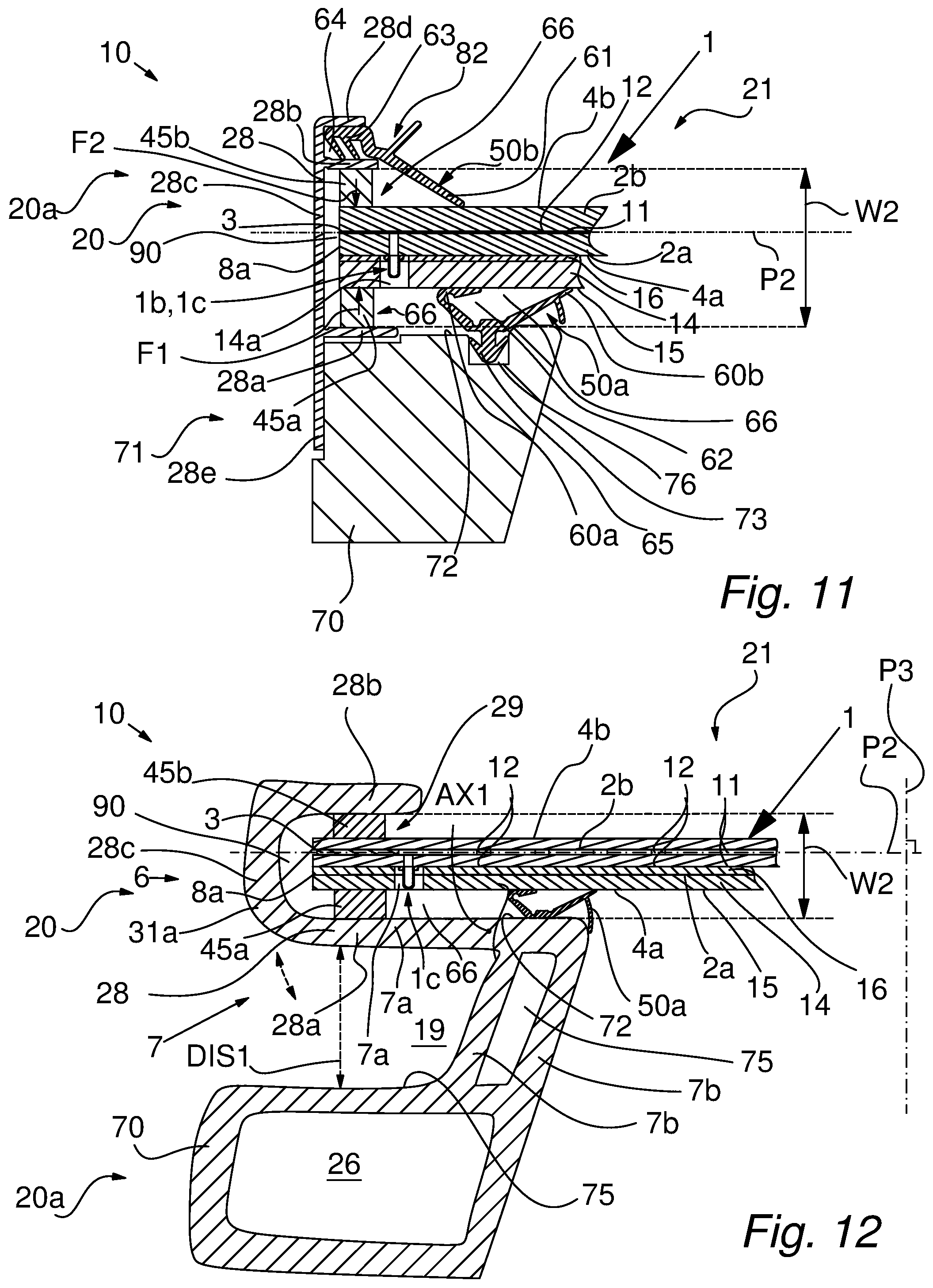 Patent US12320184 Figure 7 – Frame solution for laminated VIG unit