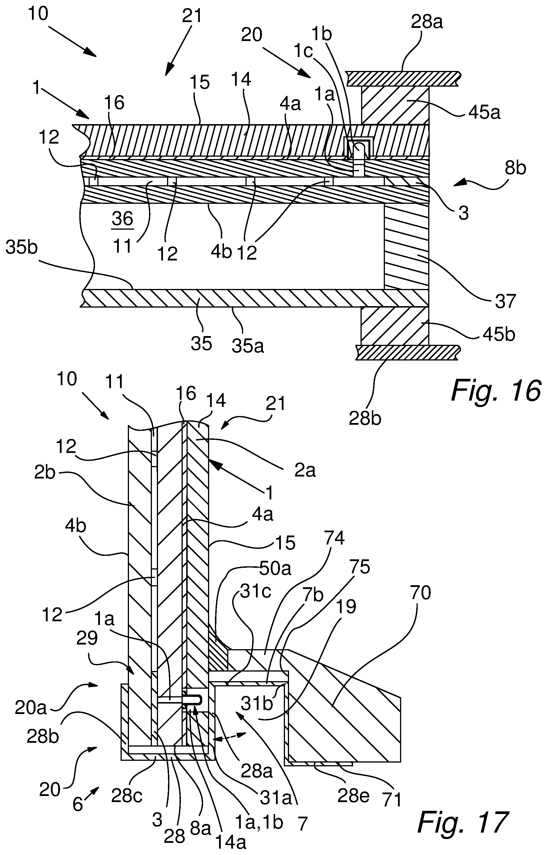Patent US12320184 Figure 10 – Frame solution for laminated VIG unit