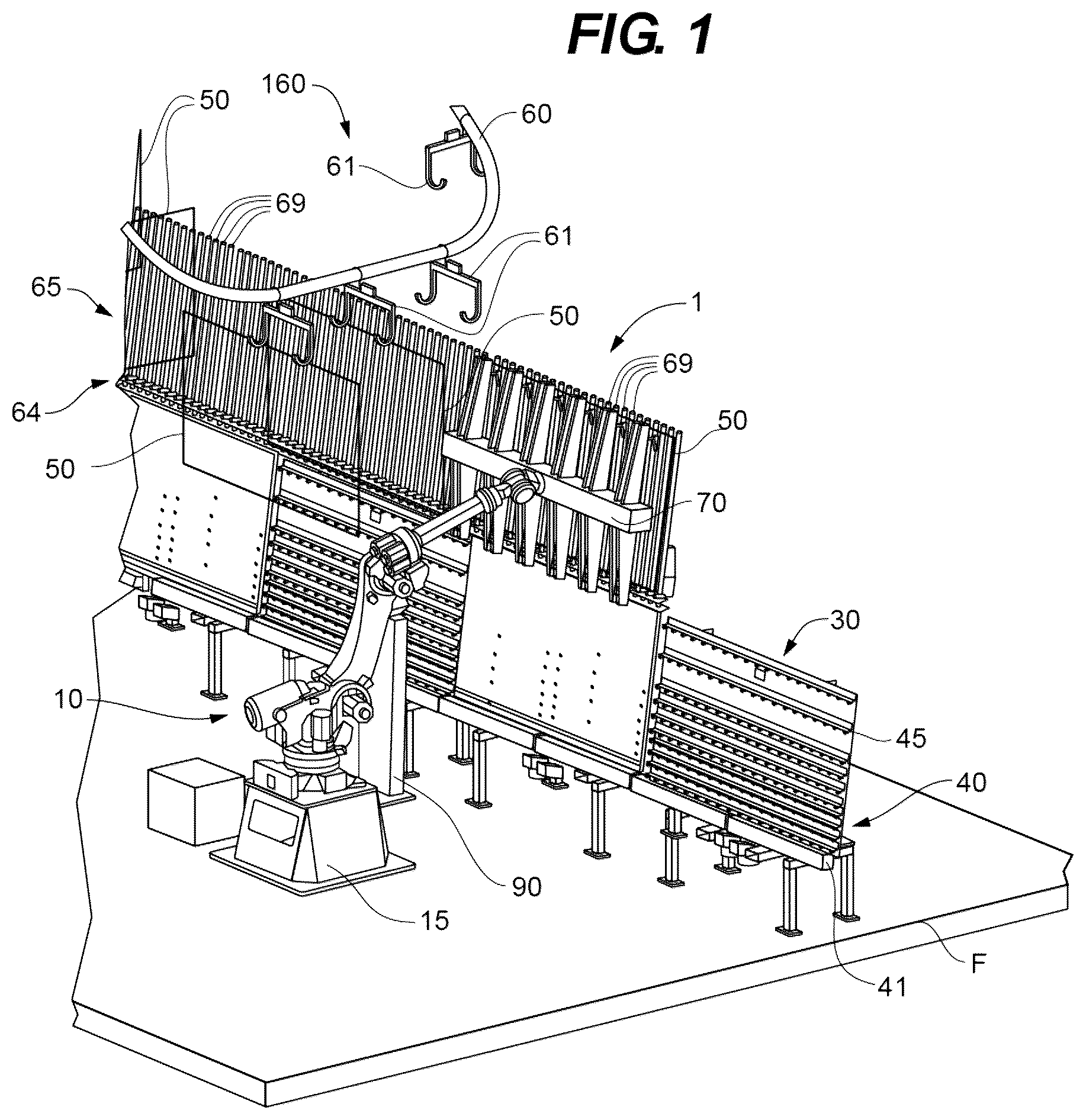Patent US12320185 Figure 1 – Automated spacer processing systems and methods