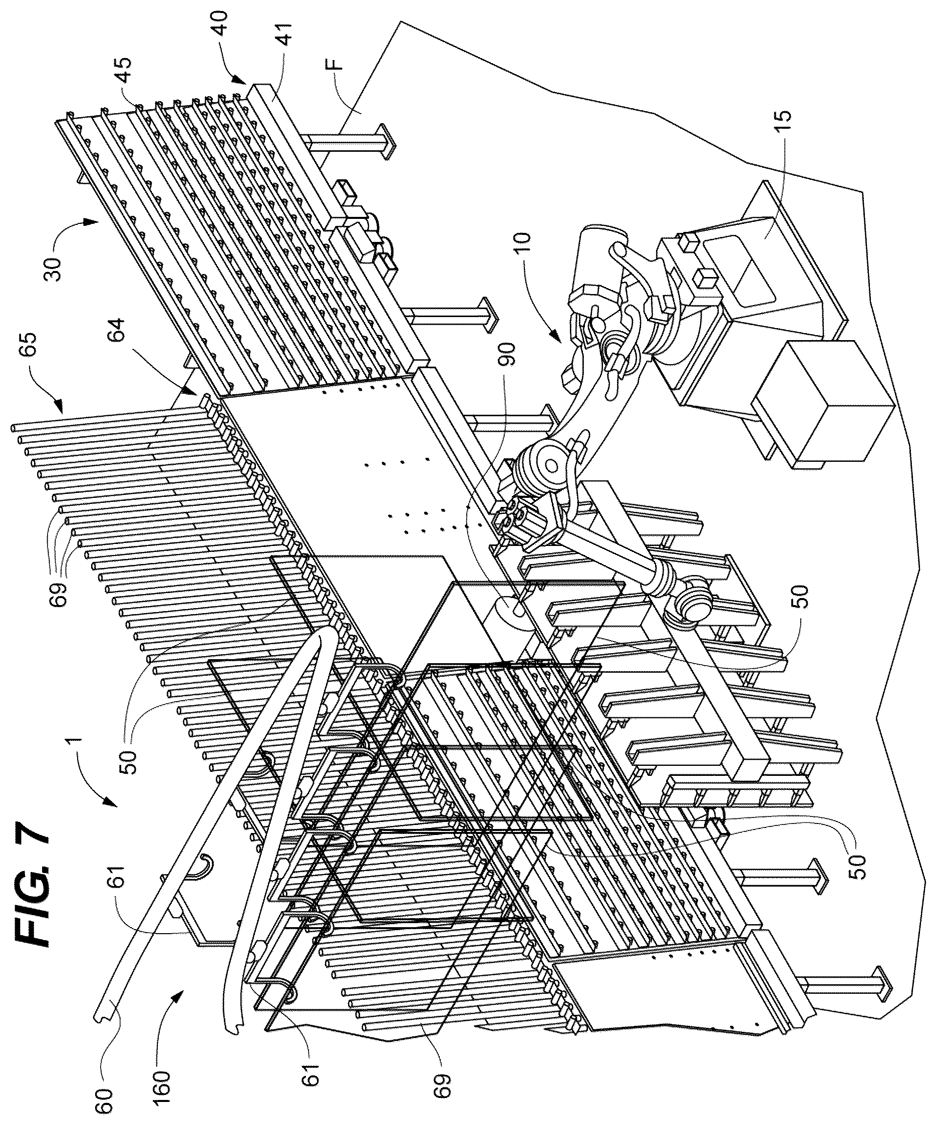 Patent US12320185 Figure 7 – Automated spacer processing systems and methods