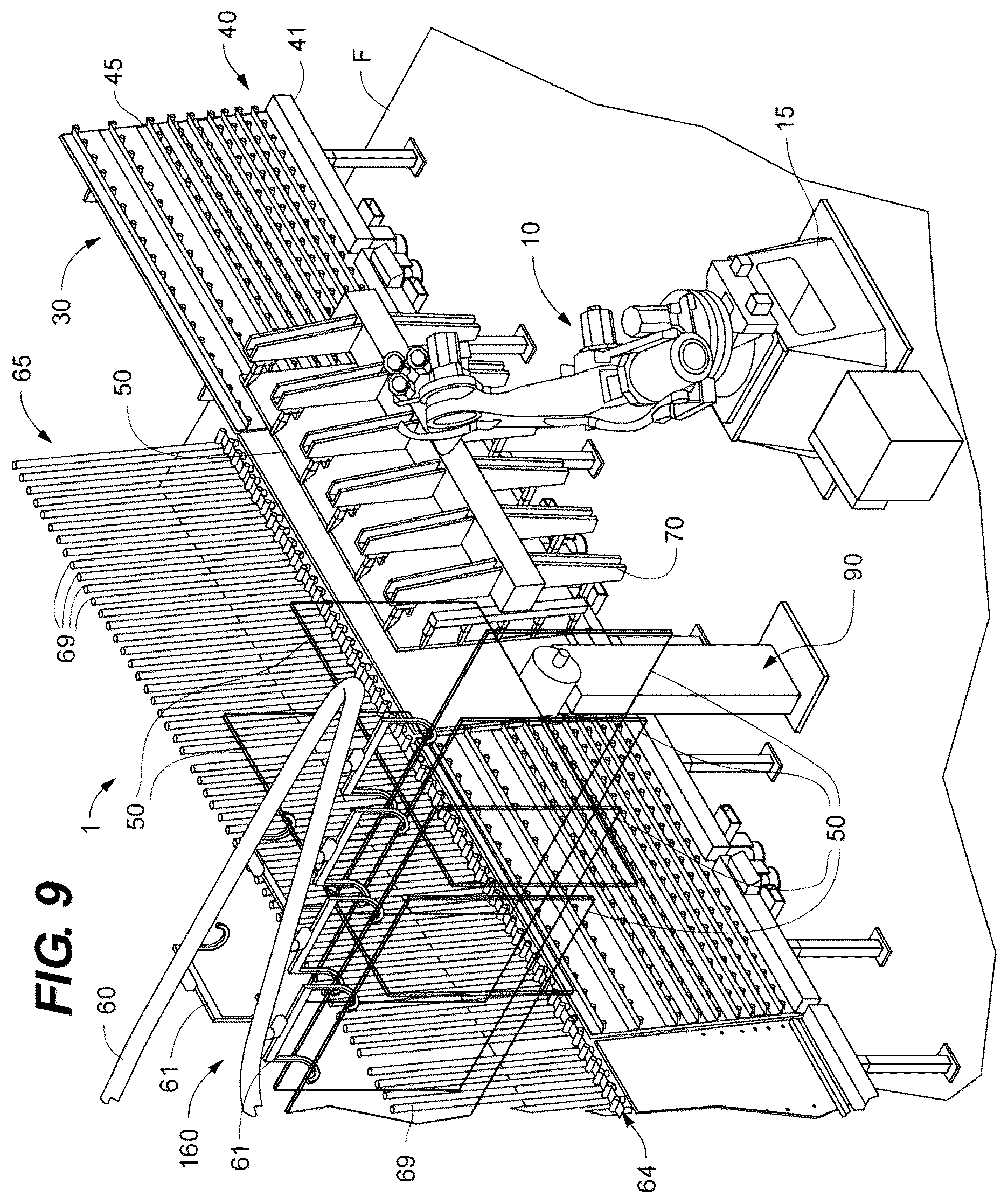 Patent US12320185 Figure 9 – Automated spacer processing systems and methods