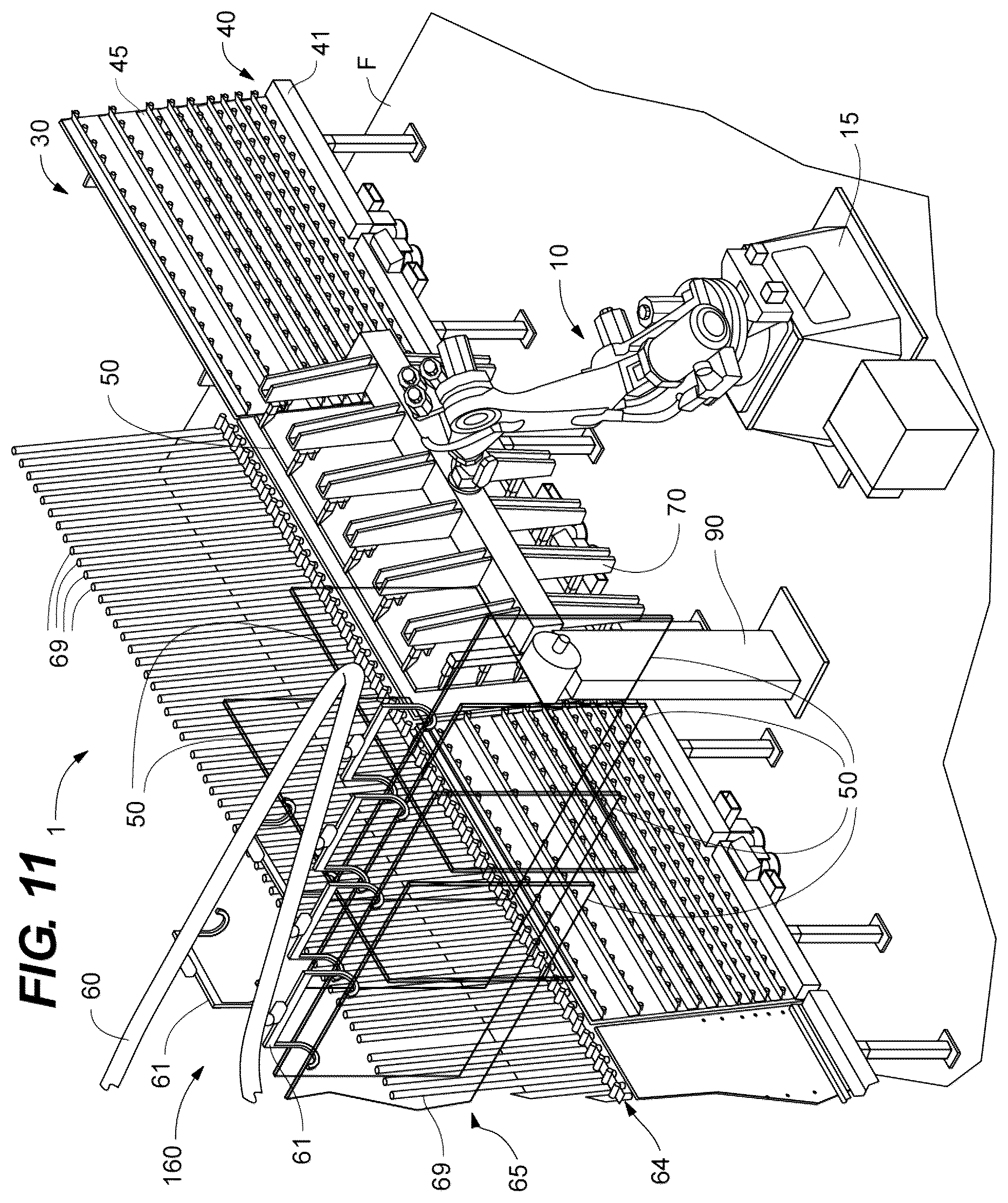 Patent US12320185 Figure 11 – Automated spacer processing systems and methods