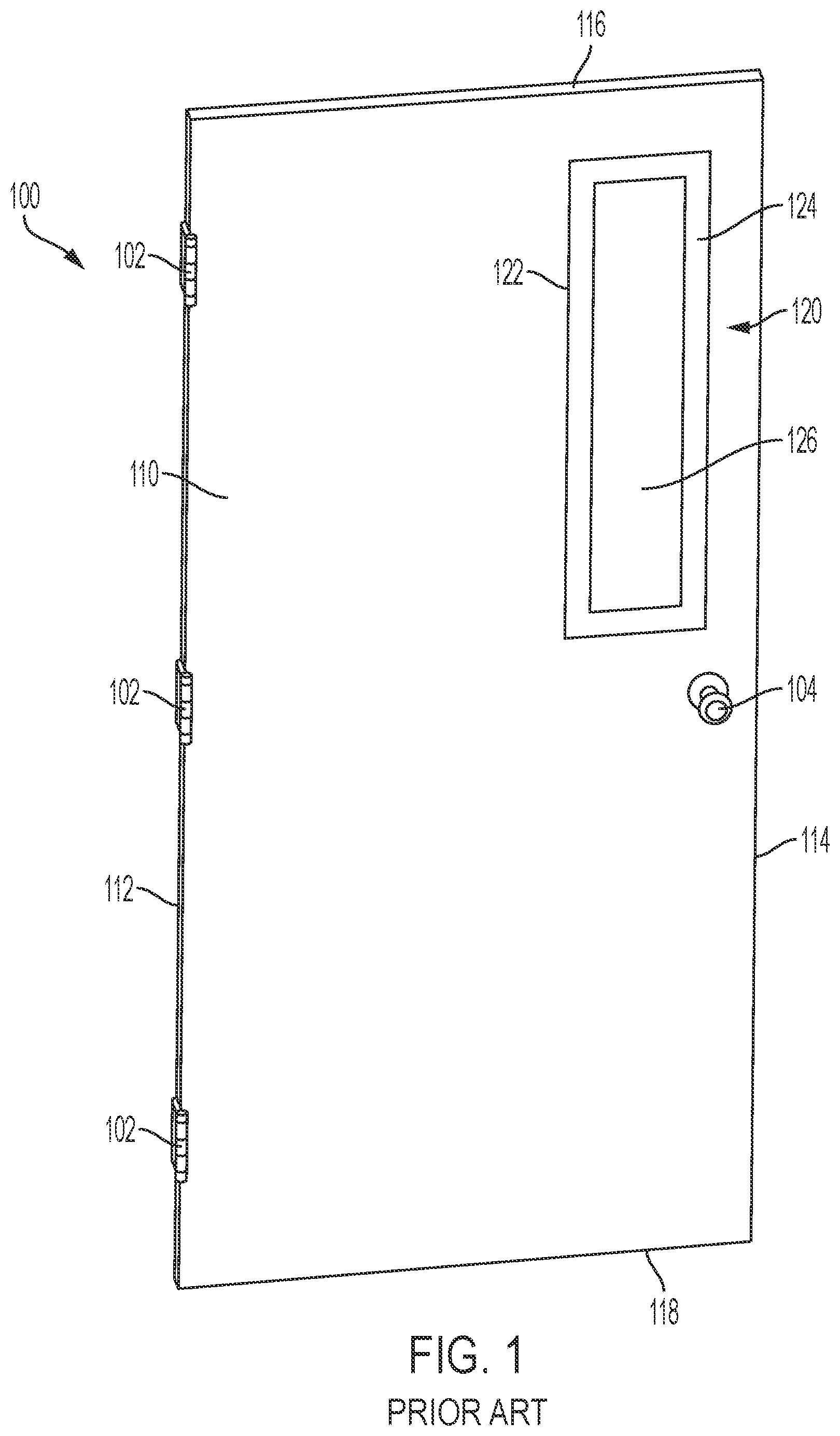 Patent US12320189 Figure 1 – Door window protector