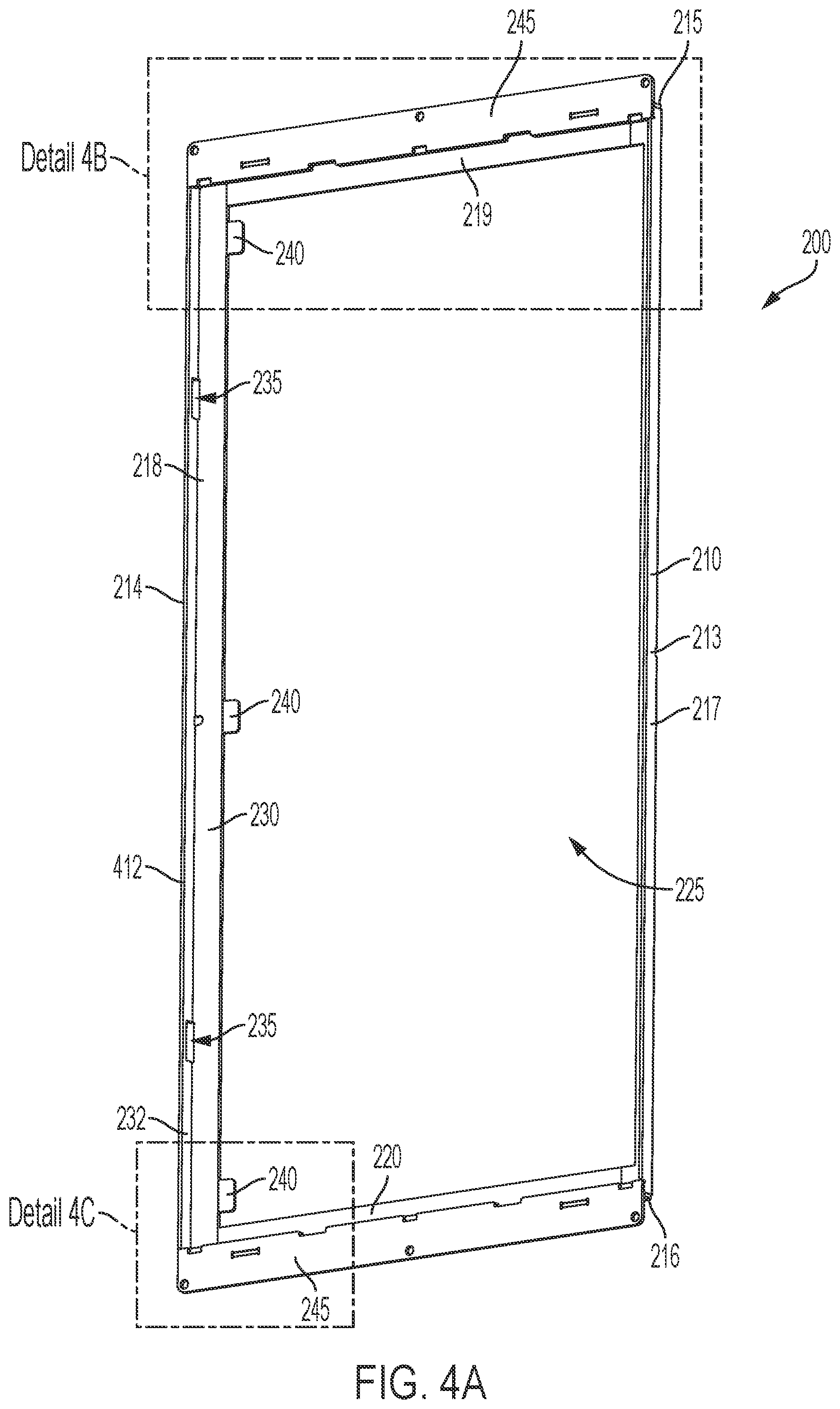 Patent US12320189 Figure 5 – Door window protector