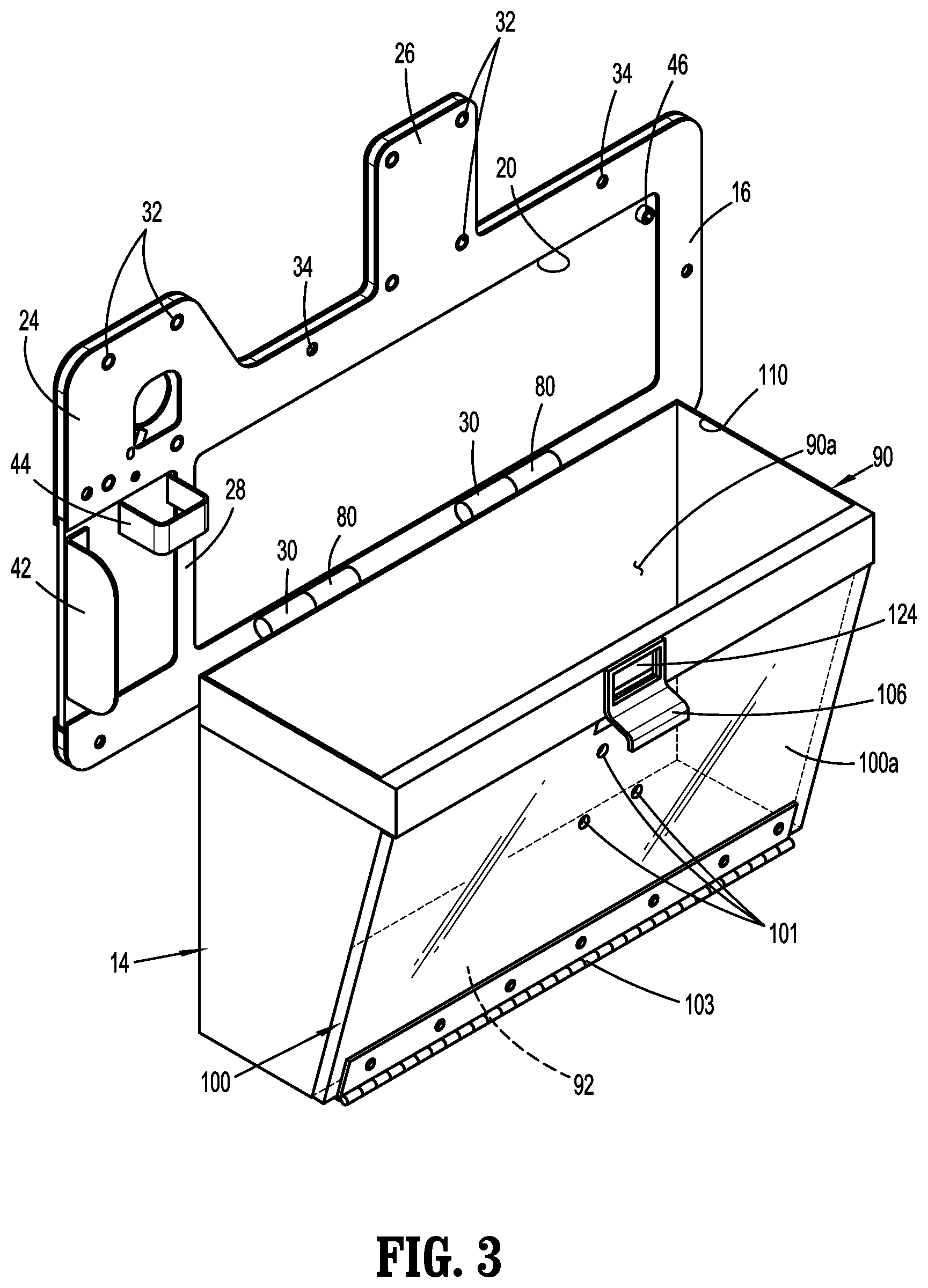 Patent US12320190 Figure 3 – Access opening closure device