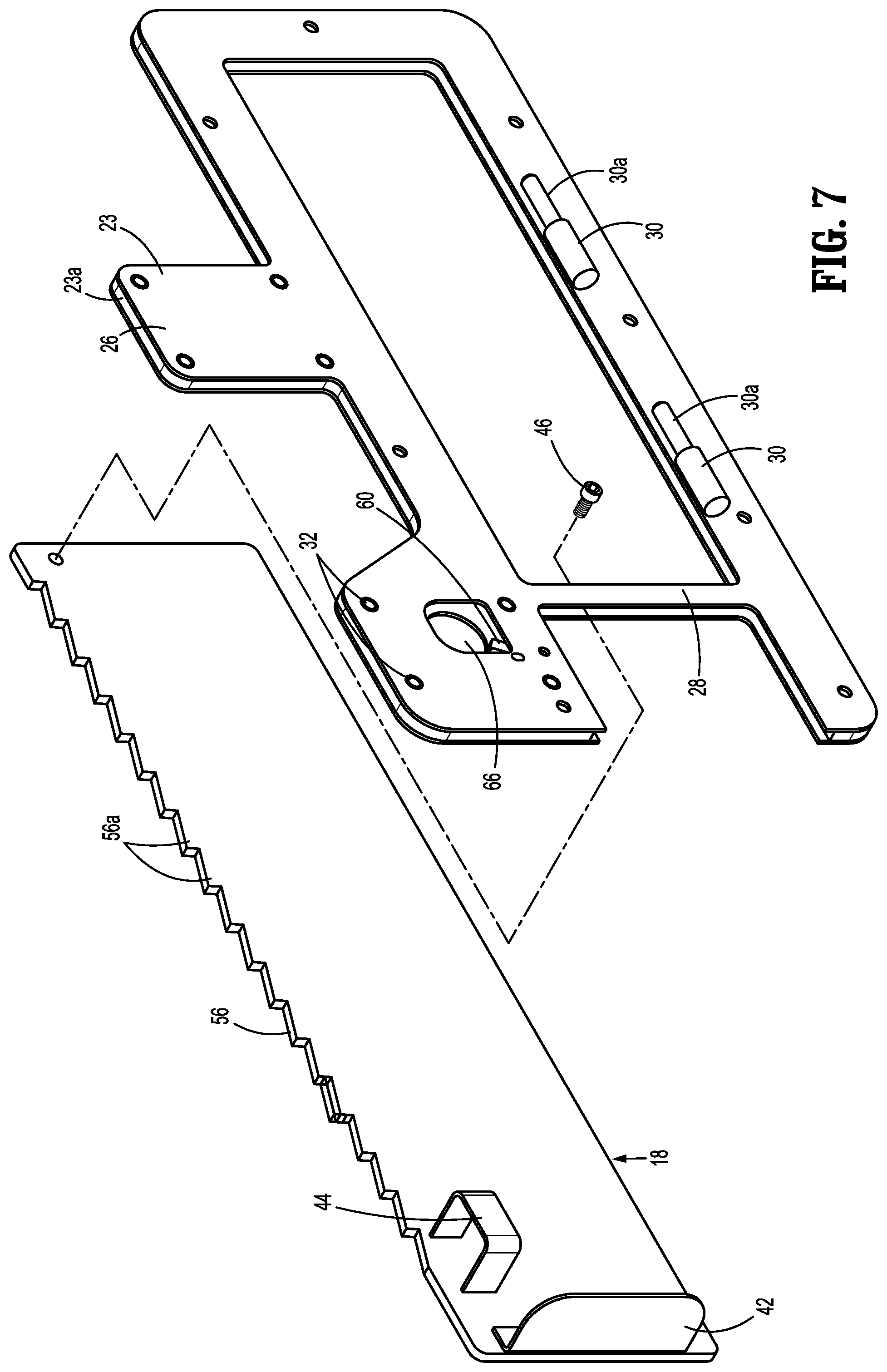 Patent US12320190 Figure 6 – Access opening closure device