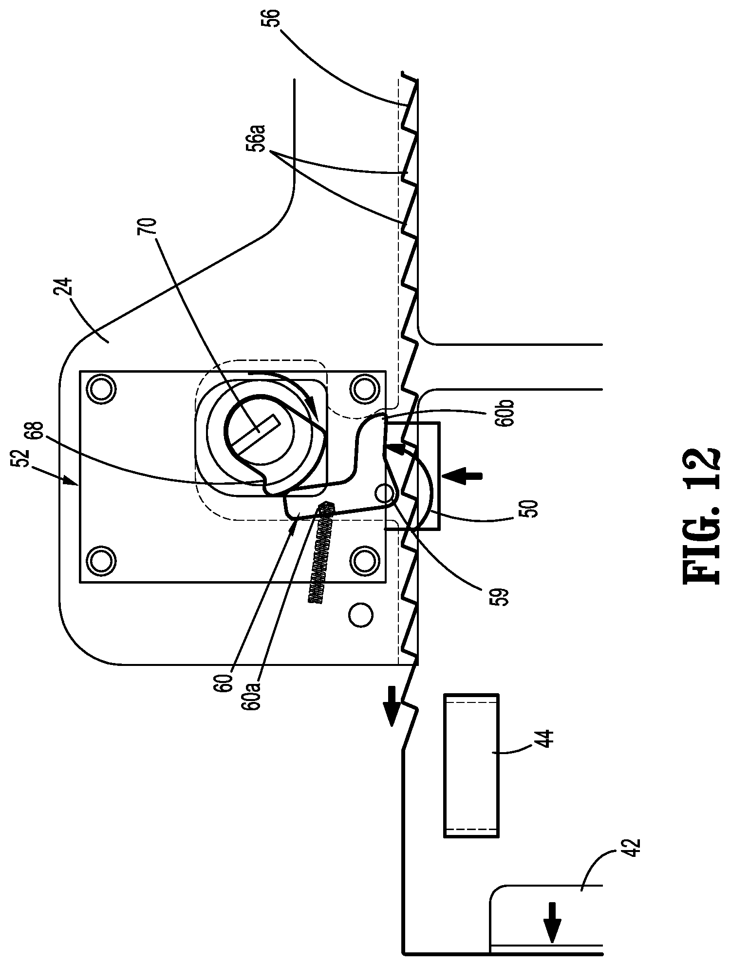 Patent US12320190 Figure 9 – Access opening closure device