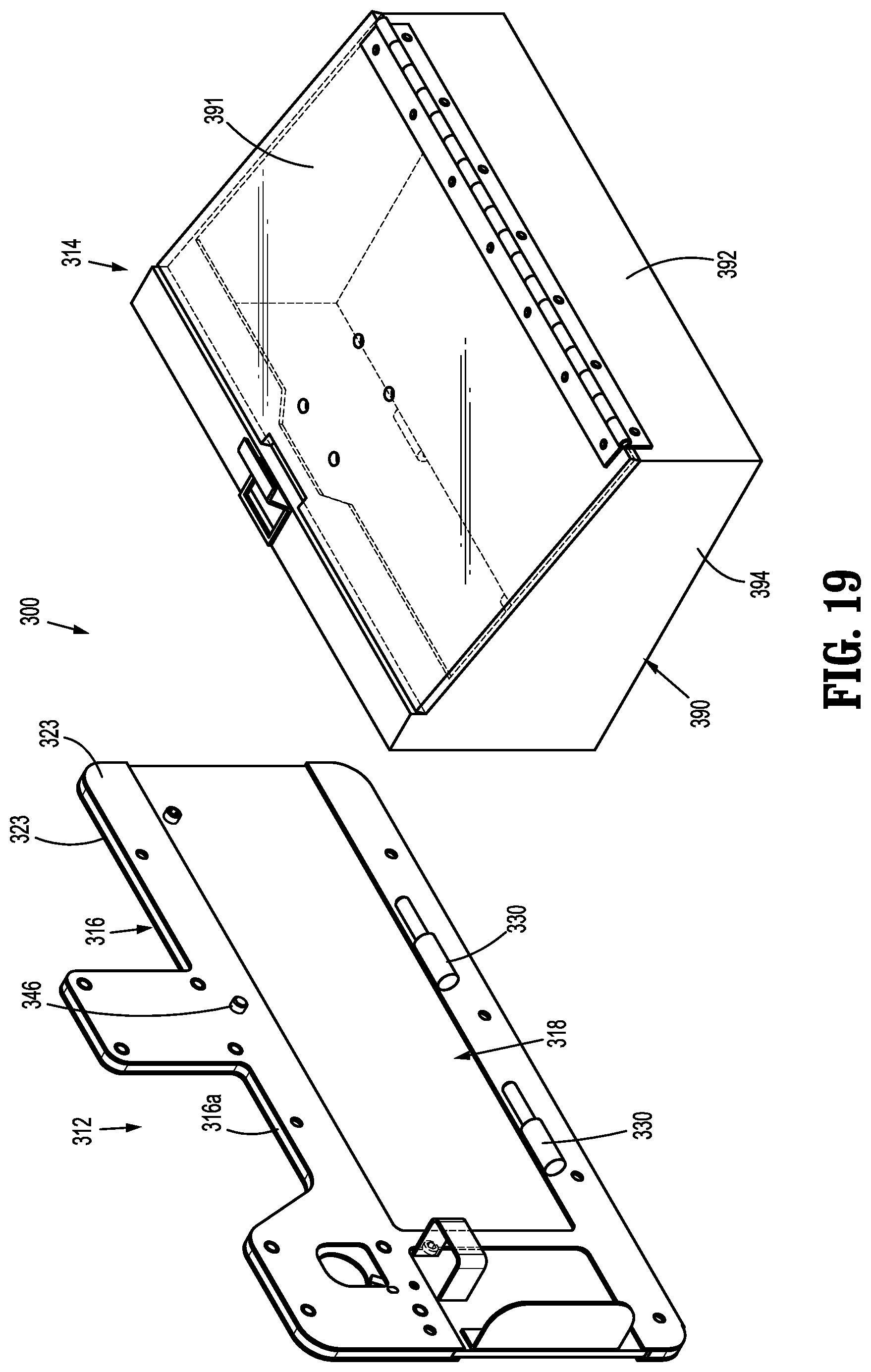 Patent US12320190 Figure 14 – Access opening closure device