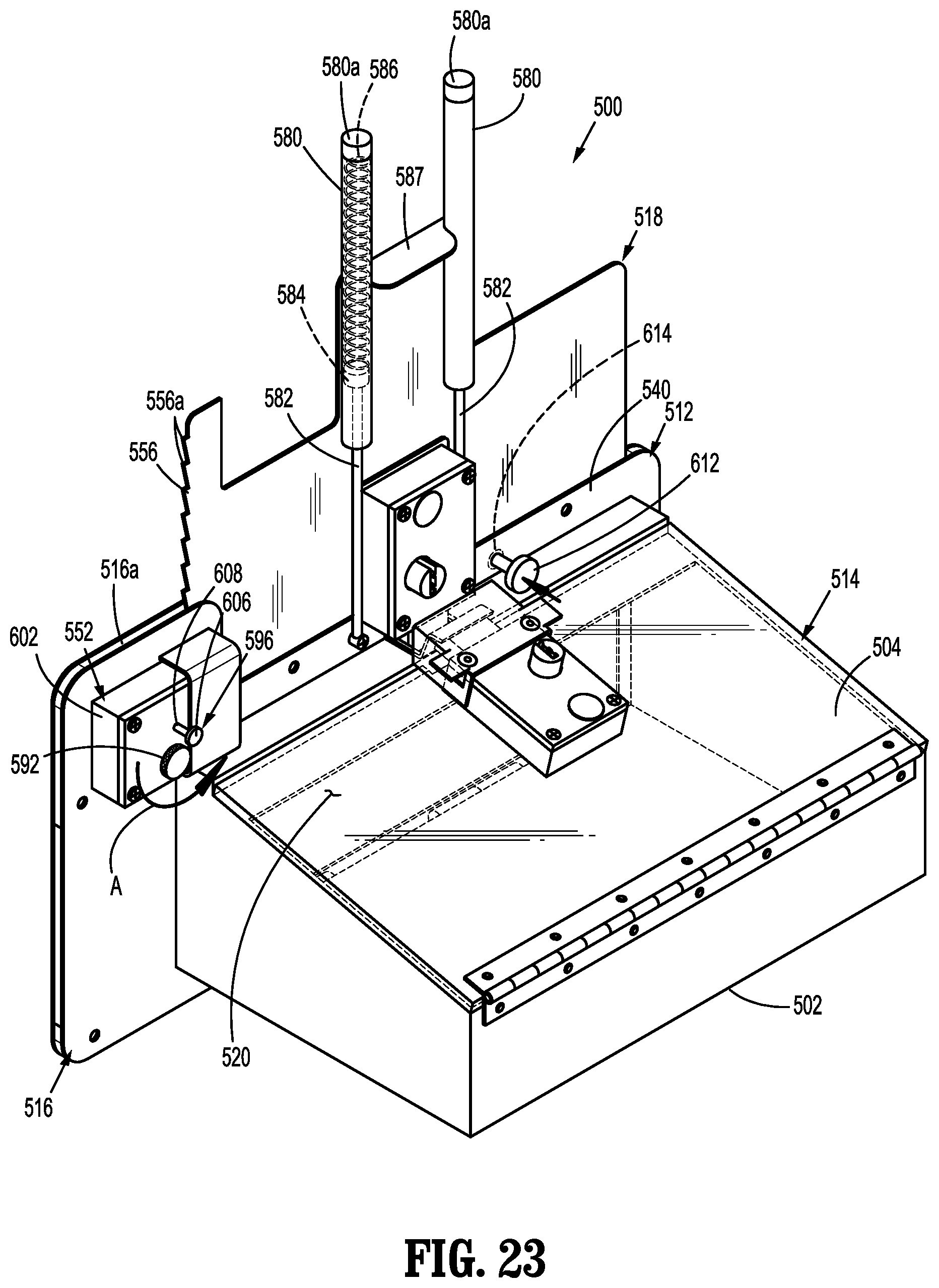 Patent US12320190 Figure 18 – Access opening closure device