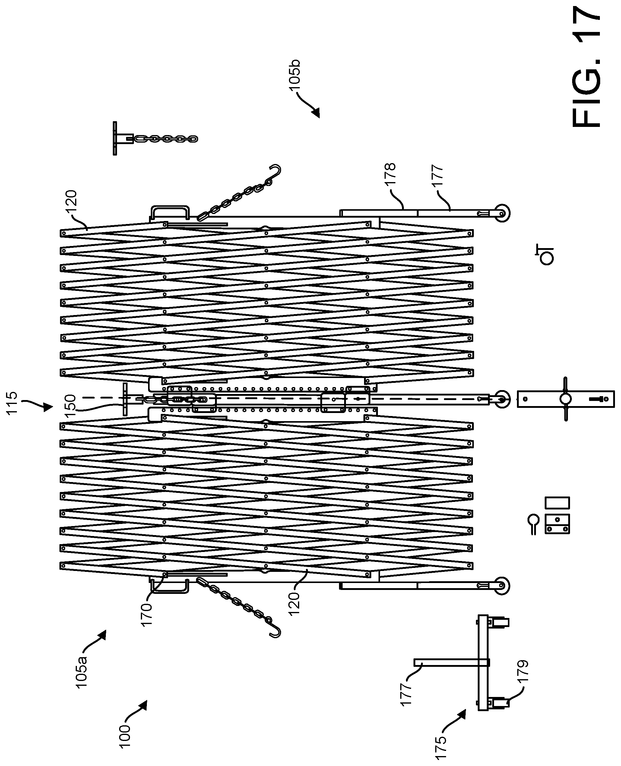 Patent US12320191 Figure 17 – Articulating expandable barrier