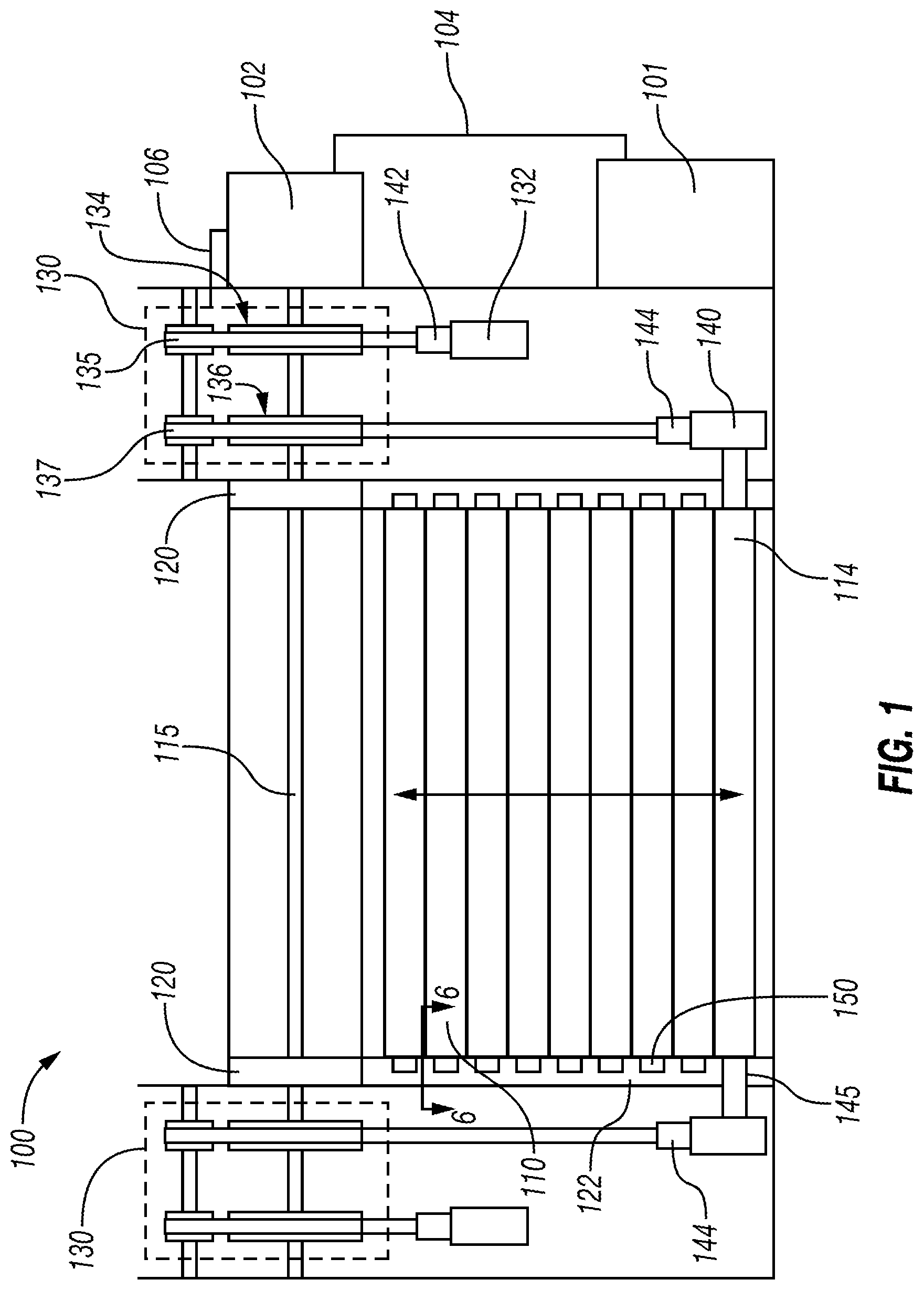 Patent US12320193 Figure 1 – Roll-up door with spiral brackets