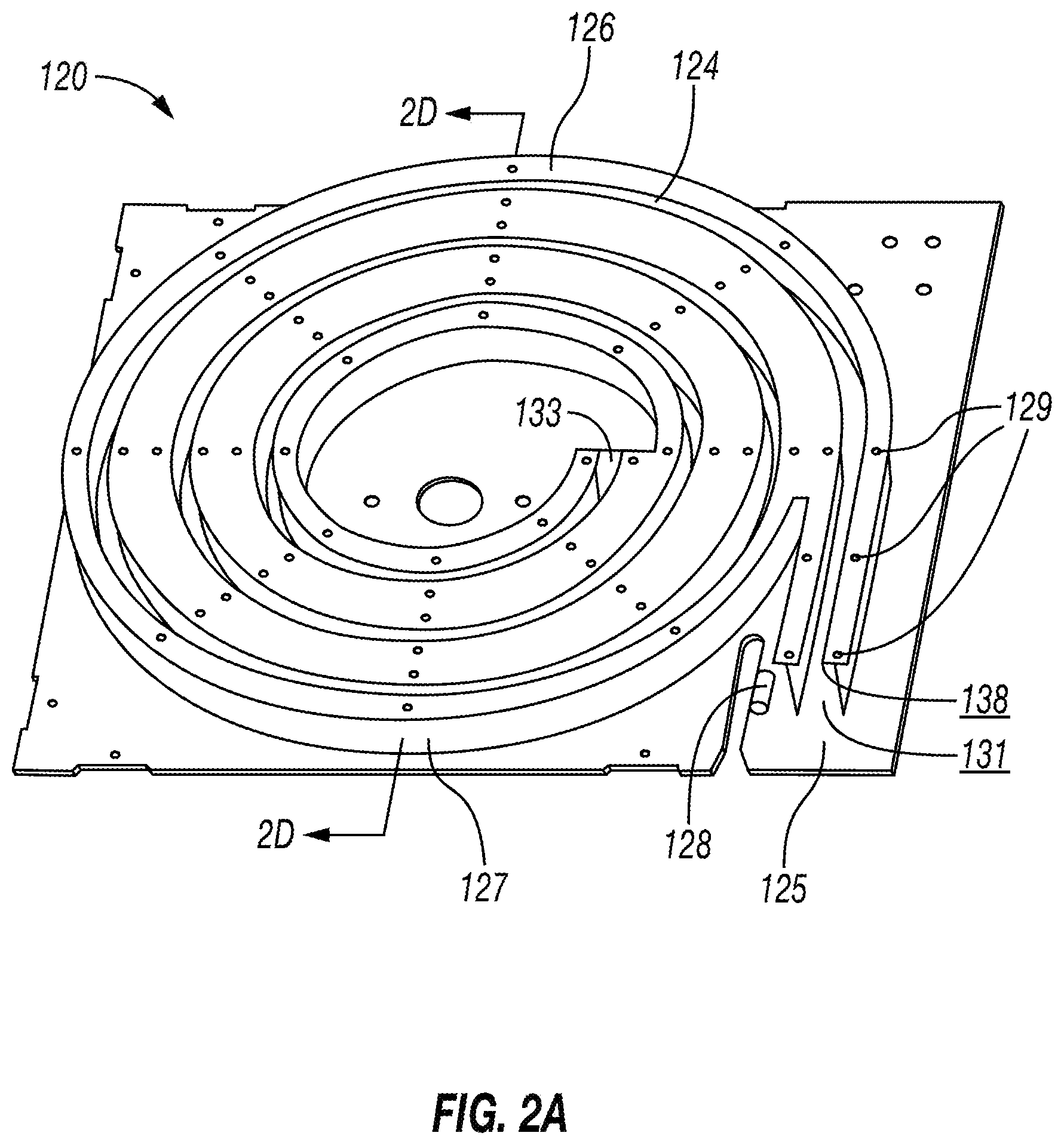 Patent US12320193 Figure 2 – Roll-up door with spiral brackets