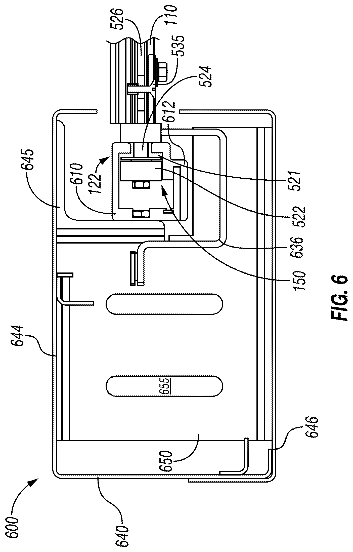 Patent US12320193 Figure 10 – Roll-up door with spiral brackets