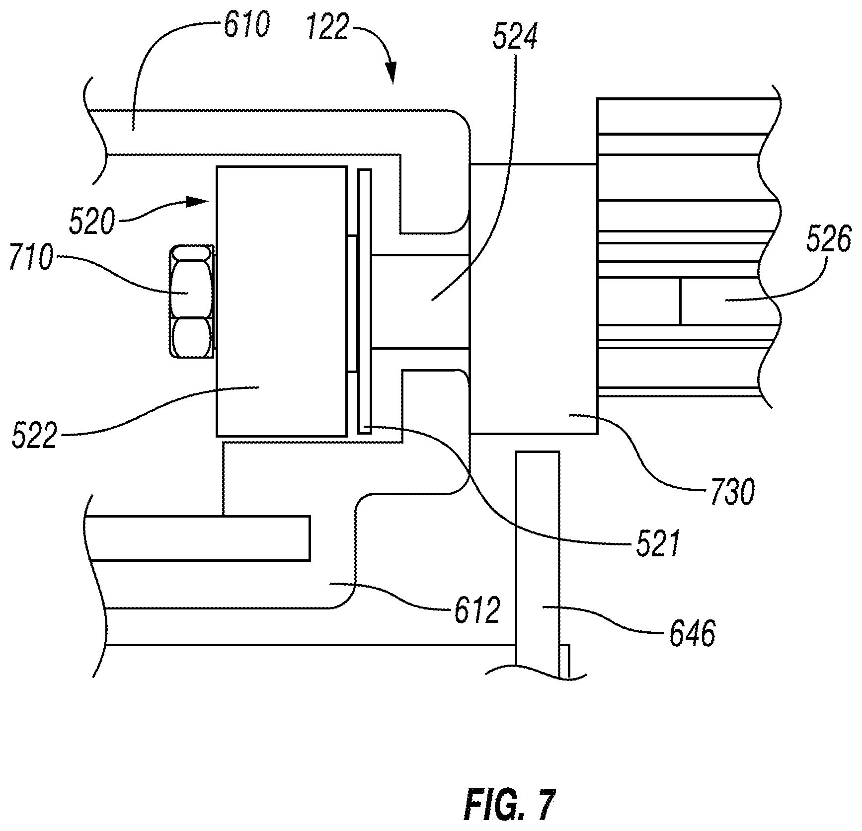 Patent US12320193 Figure 11 – Roll-up door with spiral brackets