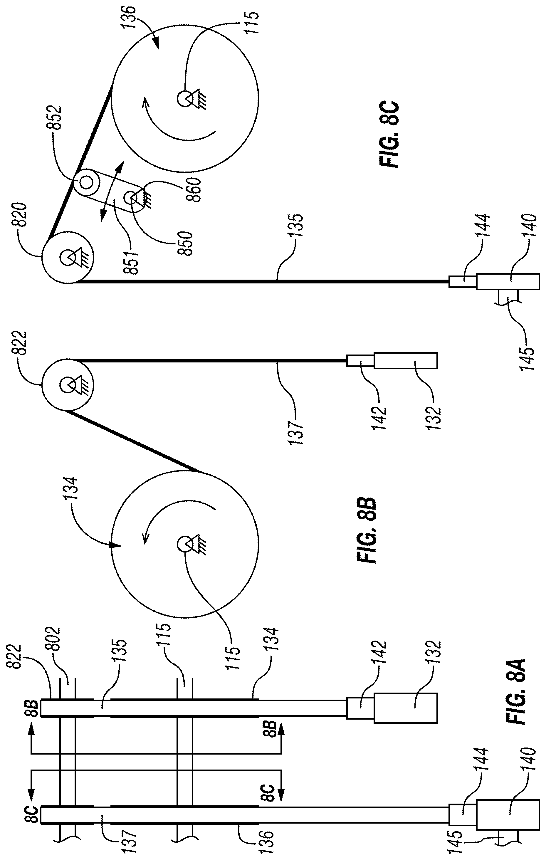 Patent US12320193 Figure 12 – Roll-up door with spiral brackets