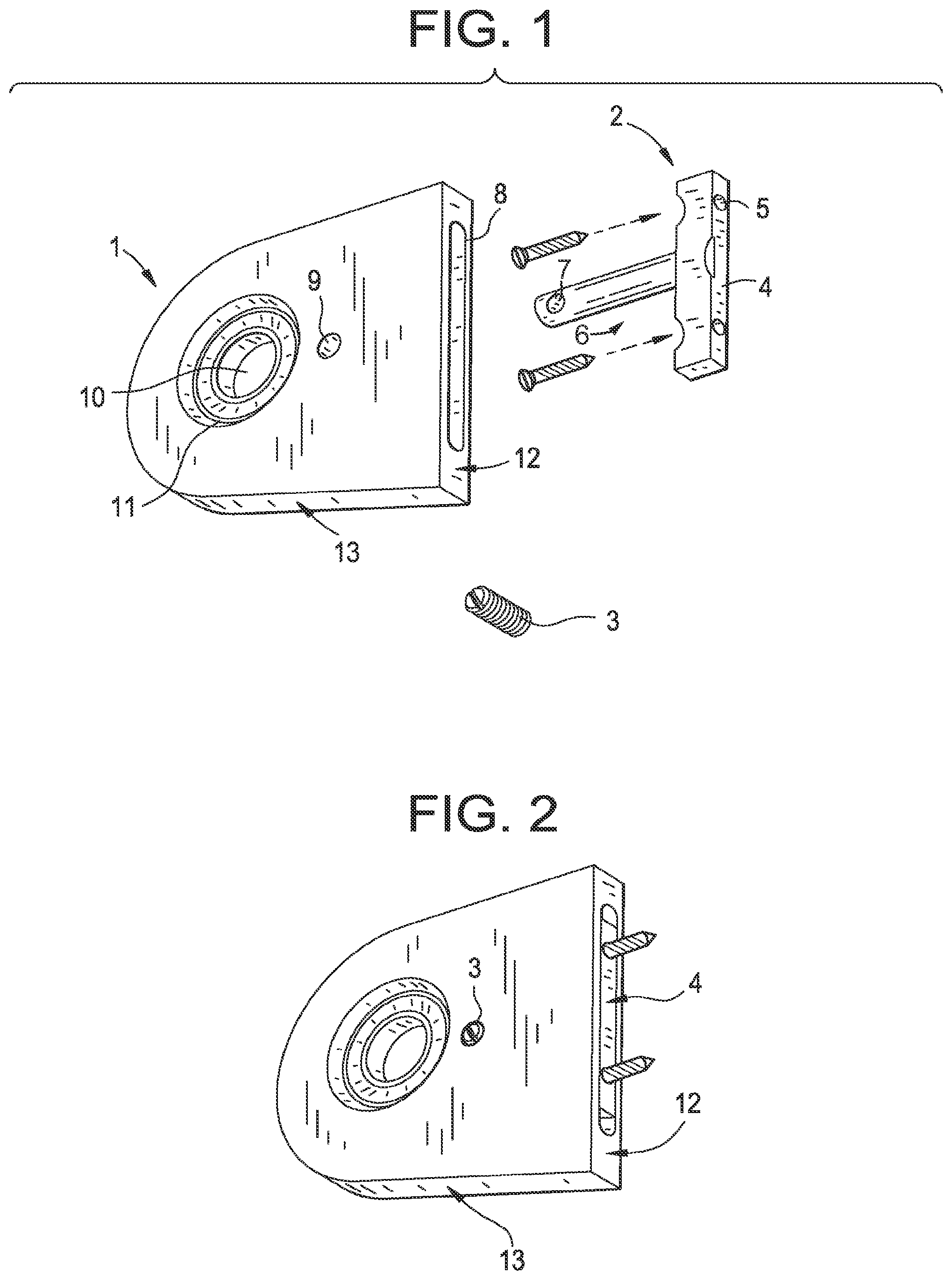 Patent US12320194 Figure 1 – Assembly for mounting shades
