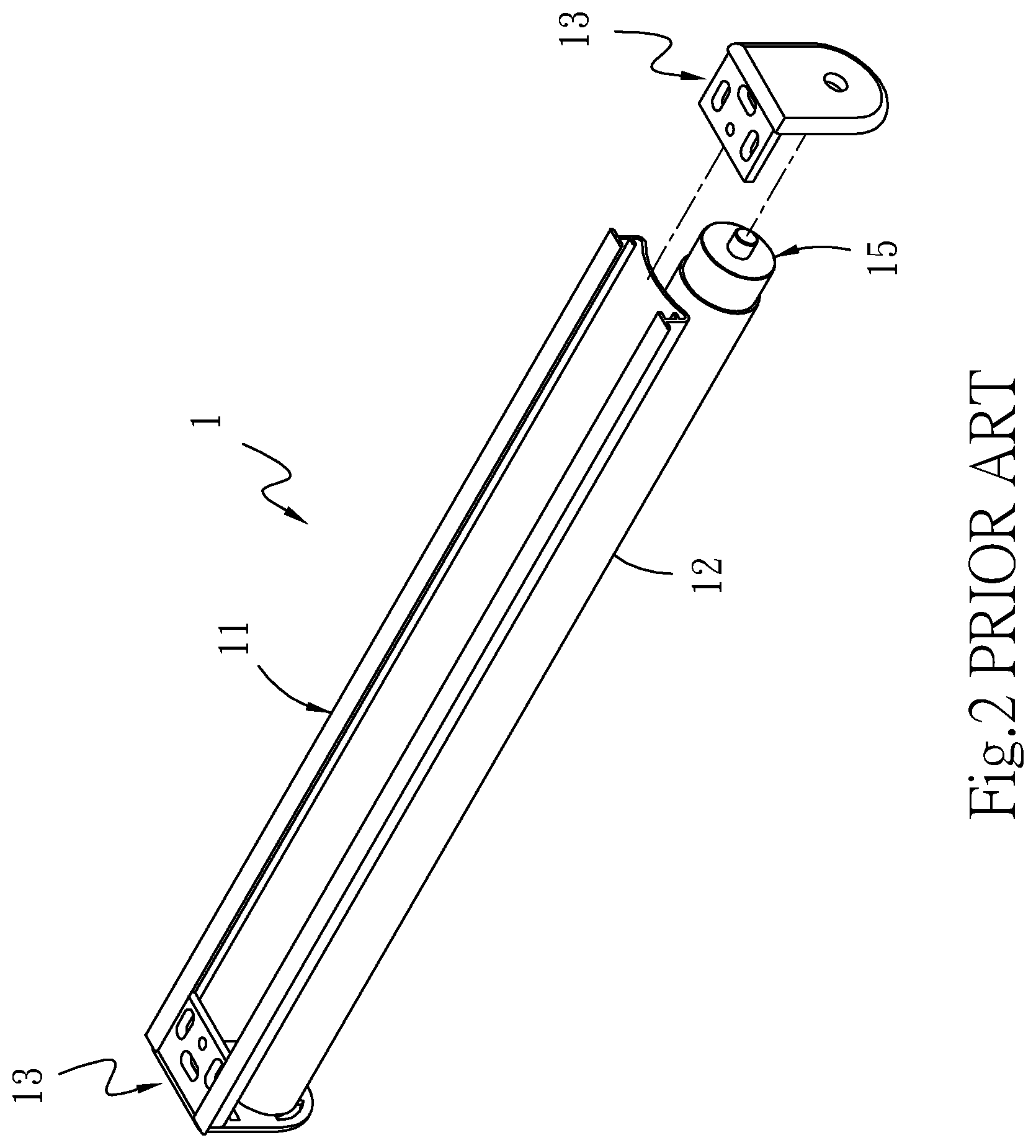 Patent US12320195 Figure 2 – Power auxiliary device for small-sized roller shade