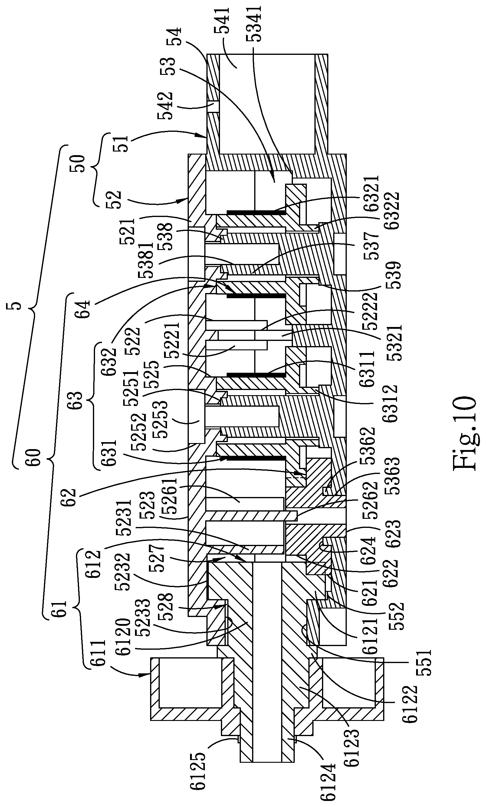 Patent US12320195 Figure 10 – Power auxiliary device for small-sized roller shade