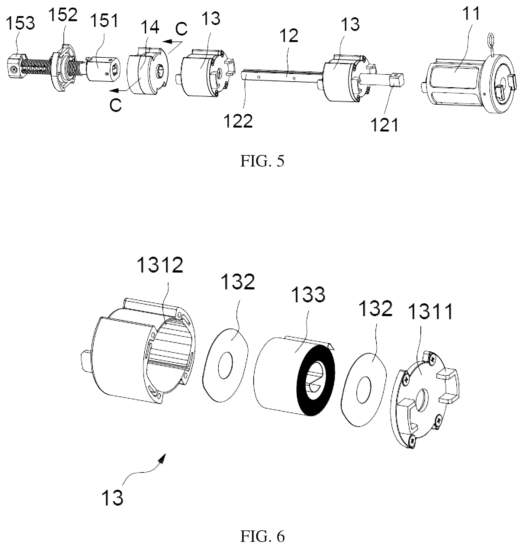 Patent US12320197 Figure 4 – Power system for roller apparatus and roller apparatus
