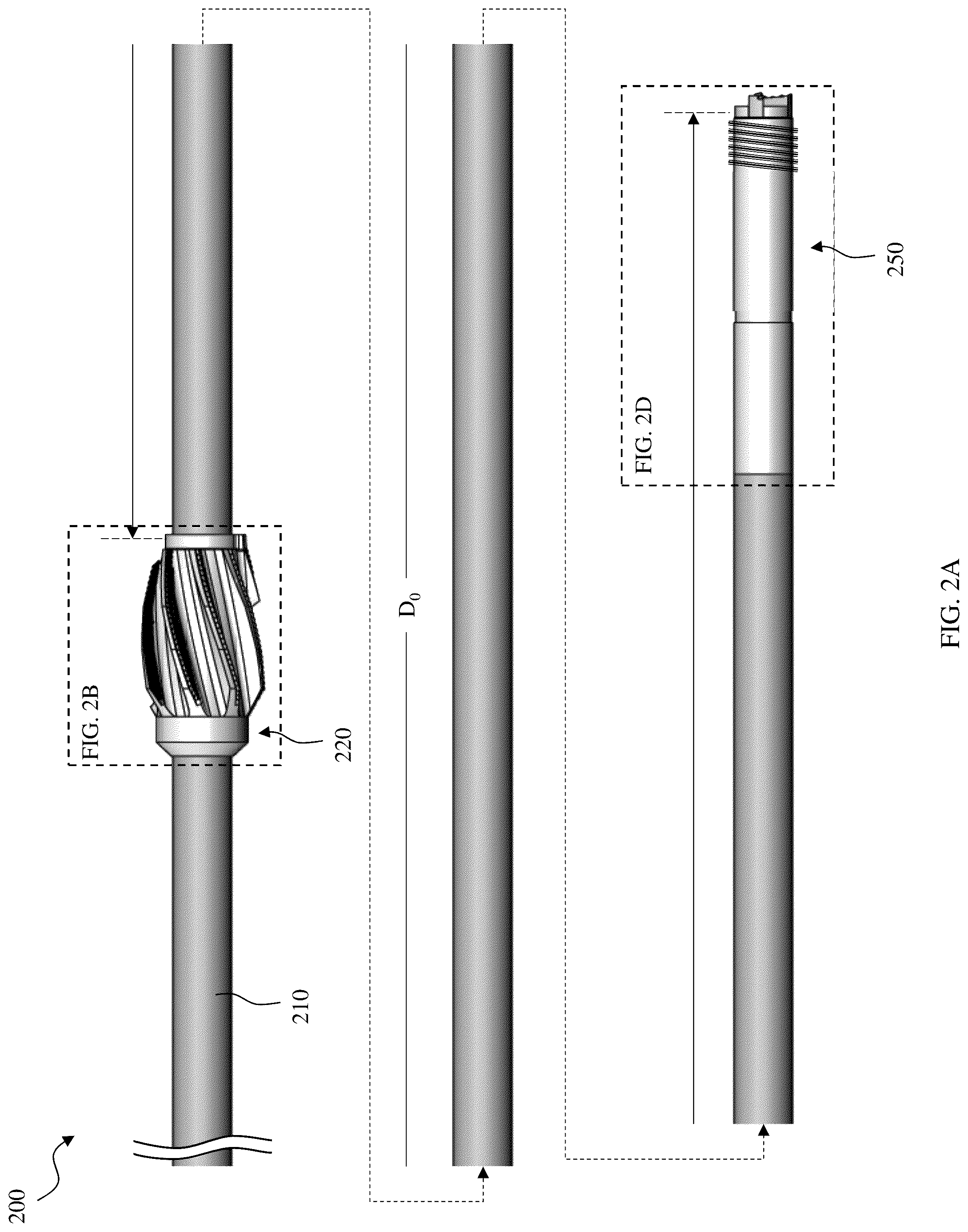 Patent US12320198 Figure 2 – Threaded 2 piece bit assembly