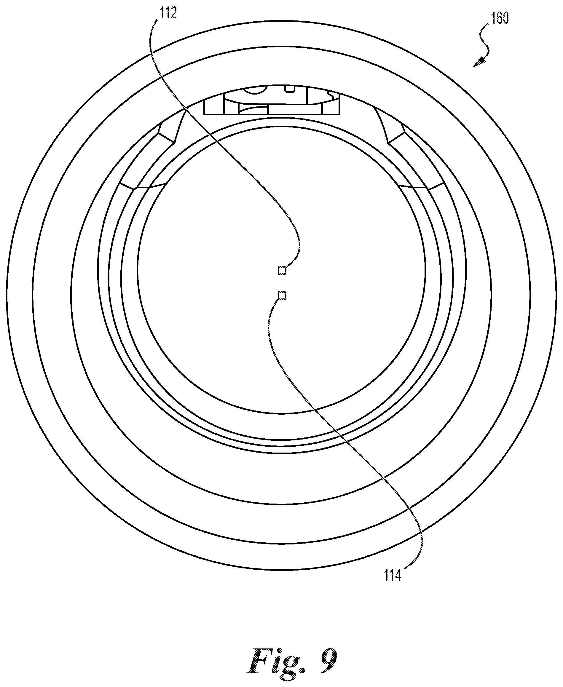 Patent US12320202 Figure 6 – Downhole wet-mate systems with offset stinger and methods for deployment and wet-mate connecting by rotation of the offset stinger