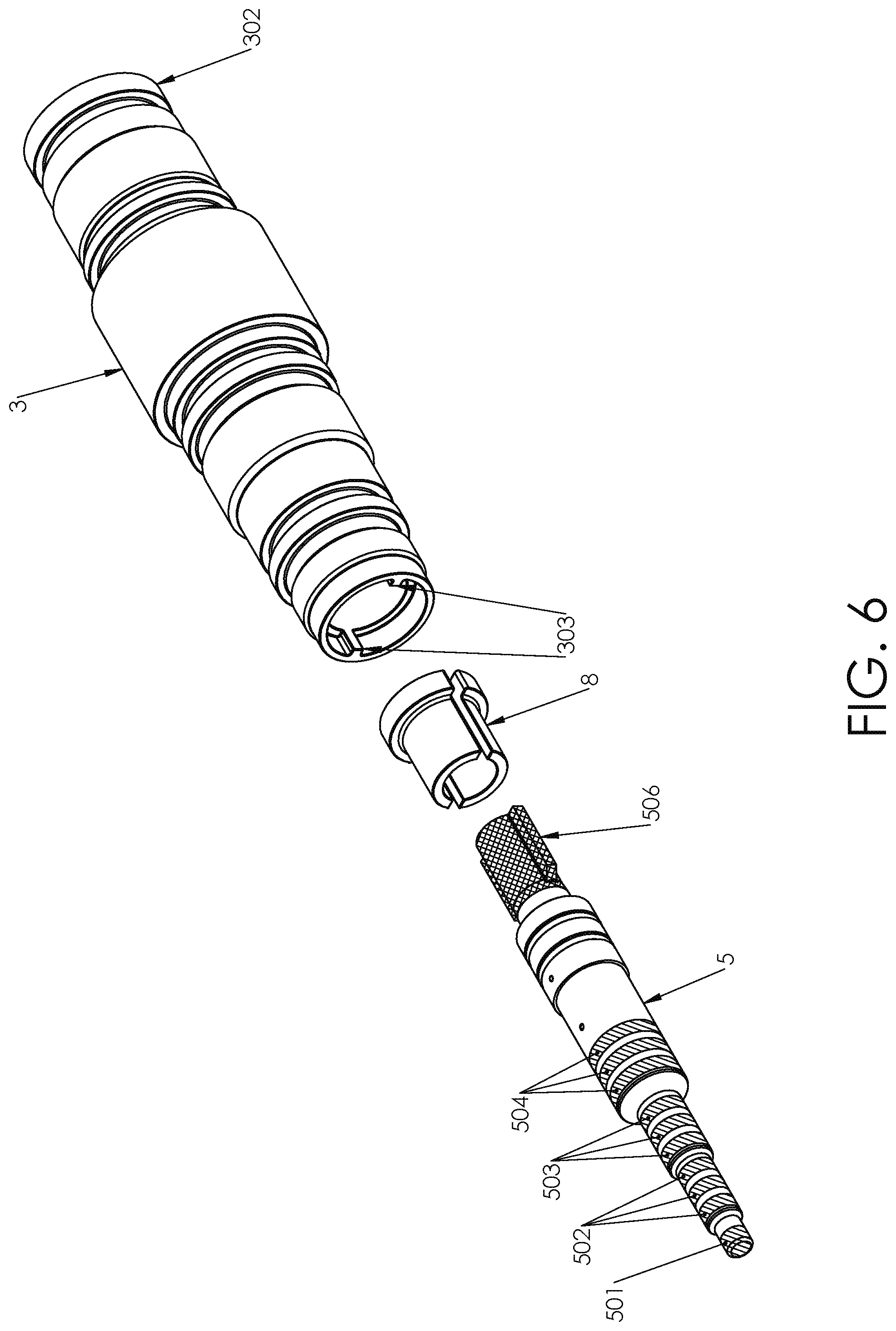 Patent US12320204 Figure 6 – Interconnectable downhole instrument package