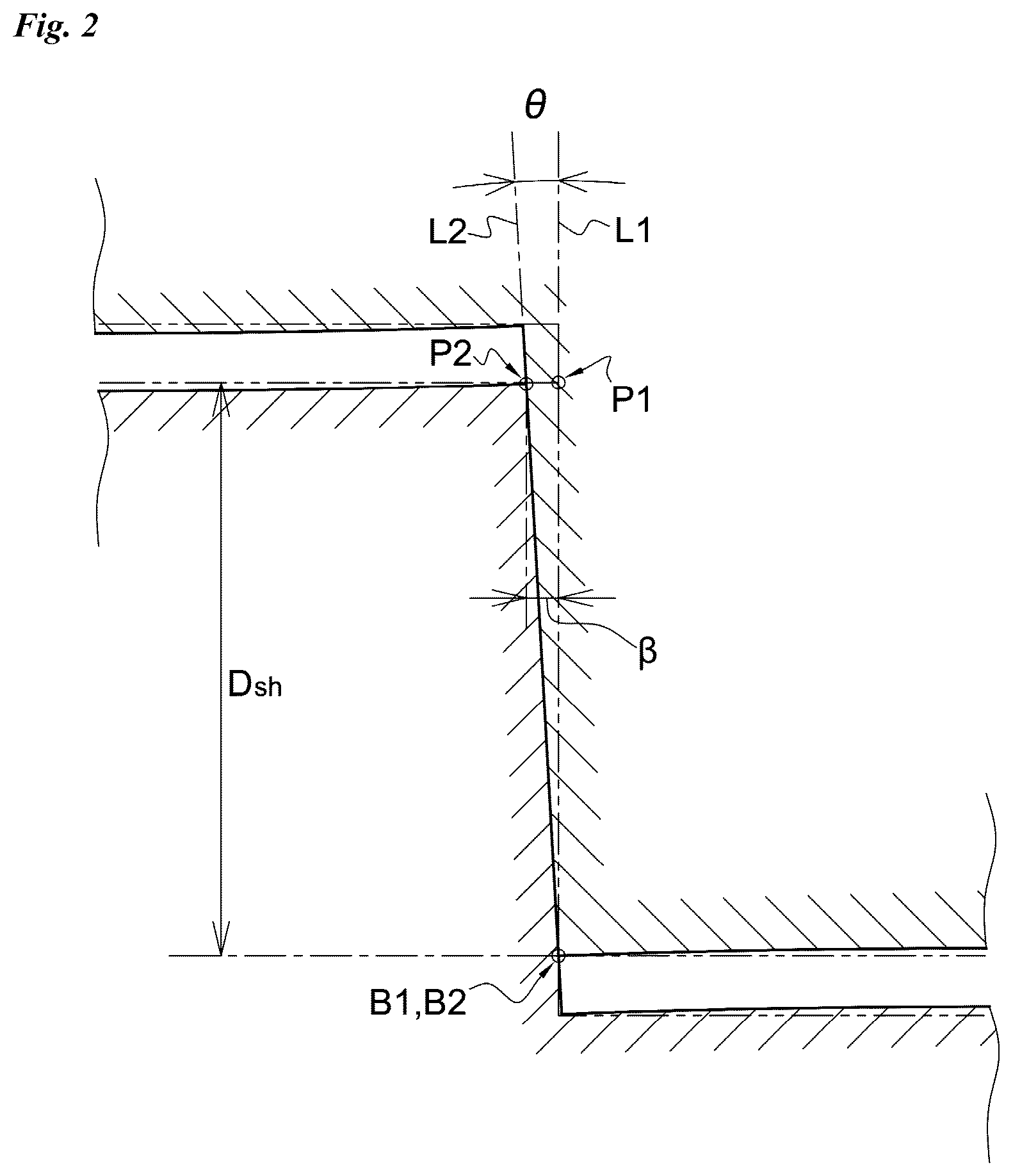 Patent US12320206 Figure 2 – Threaded connection for pipe