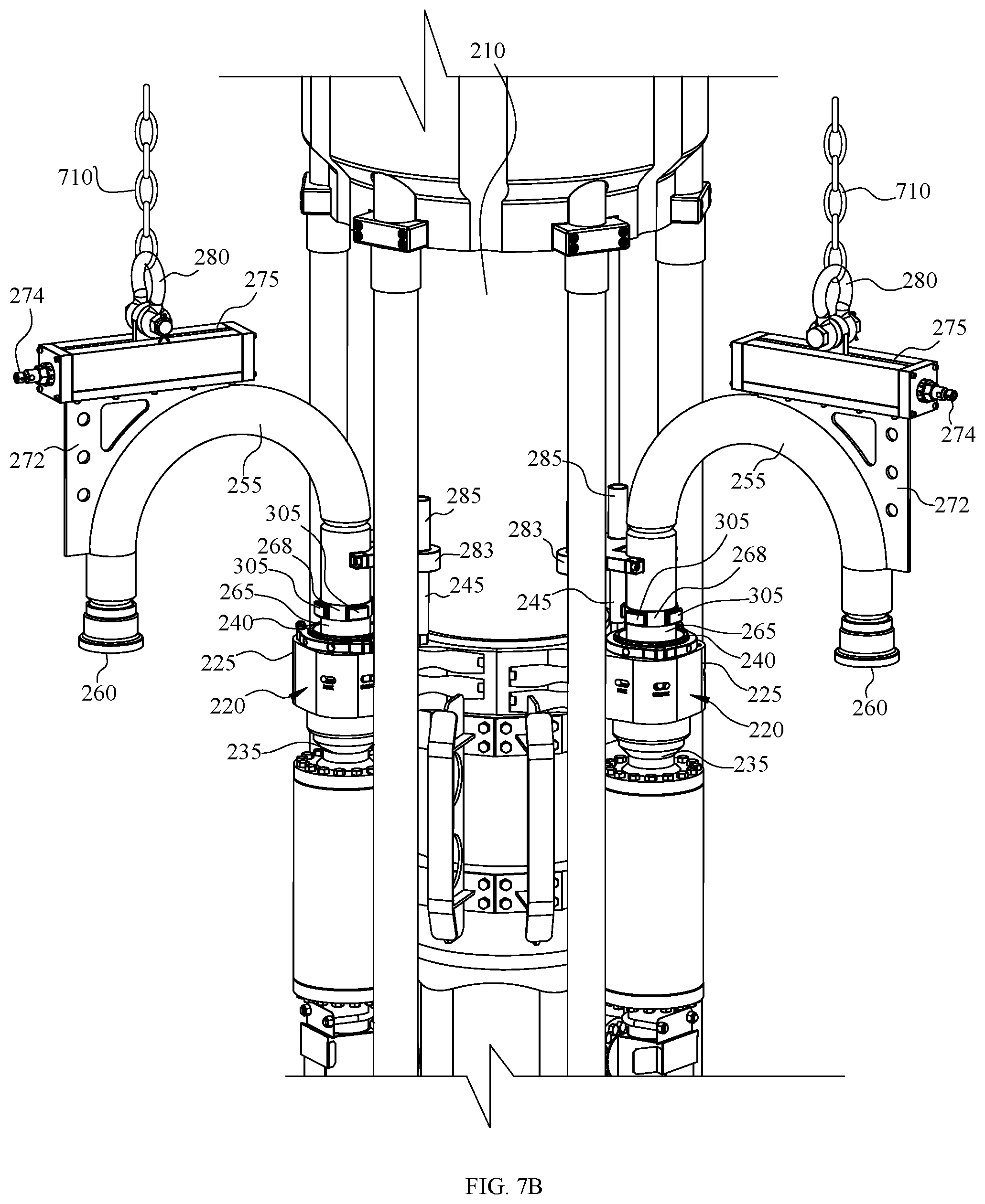 Patent US12320208 Figure 14 – Hands-free gooseneck and hands-free gooseneck flow spool