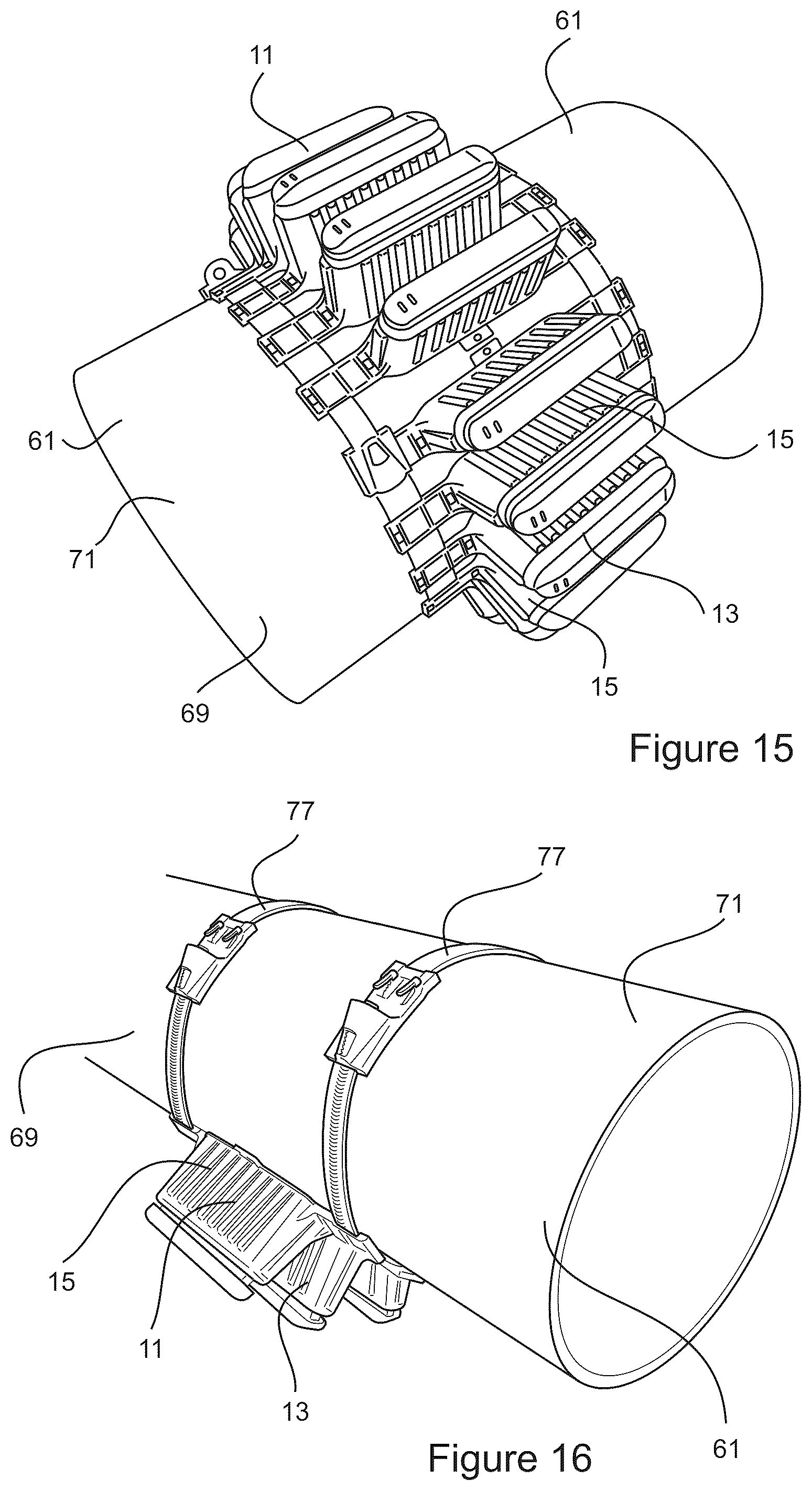 Patent US12320209 Figure 8 – Spacer segment and a spacer