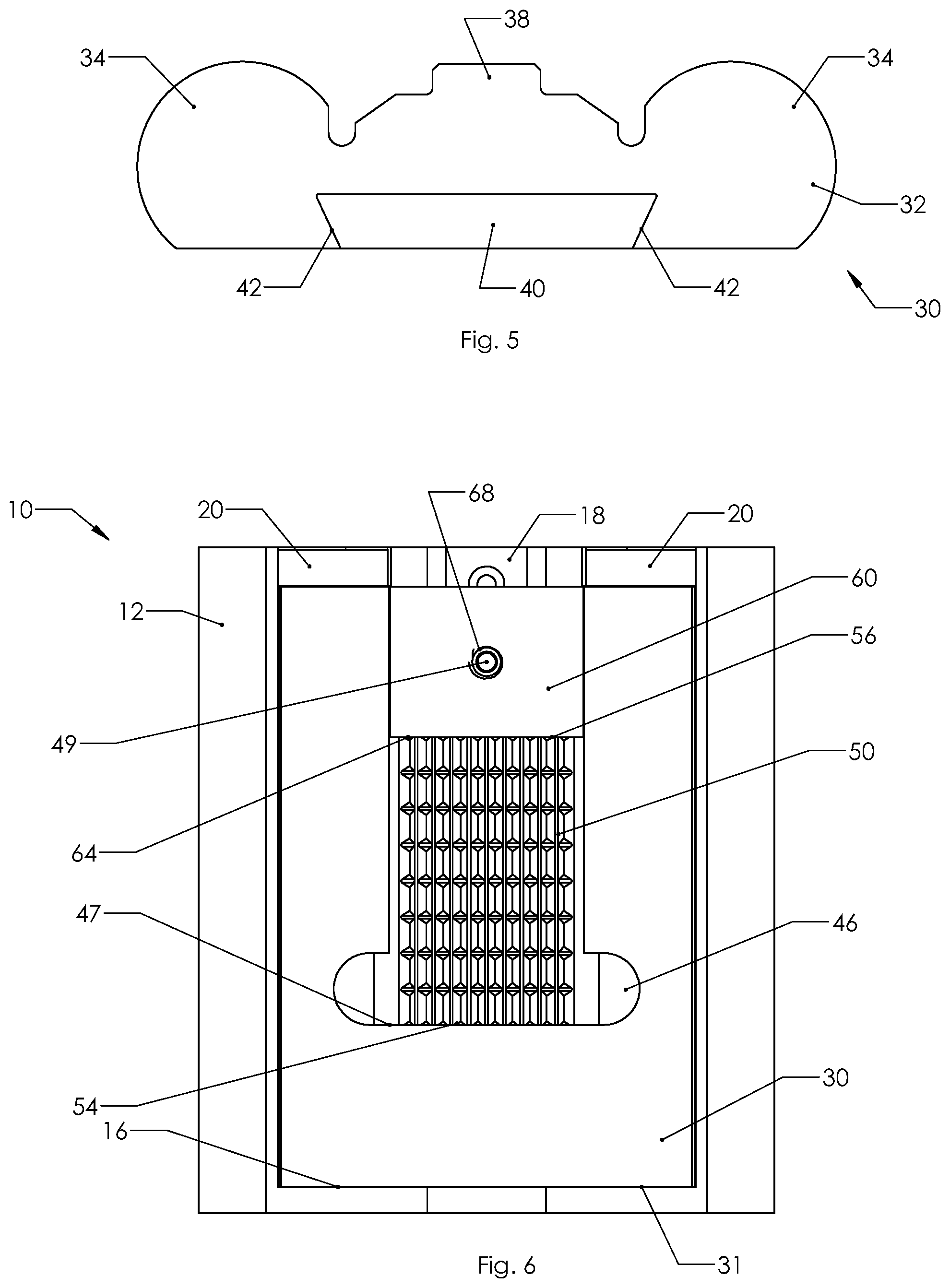 Patent US12320212 Figure 4 – Die adaptor and method