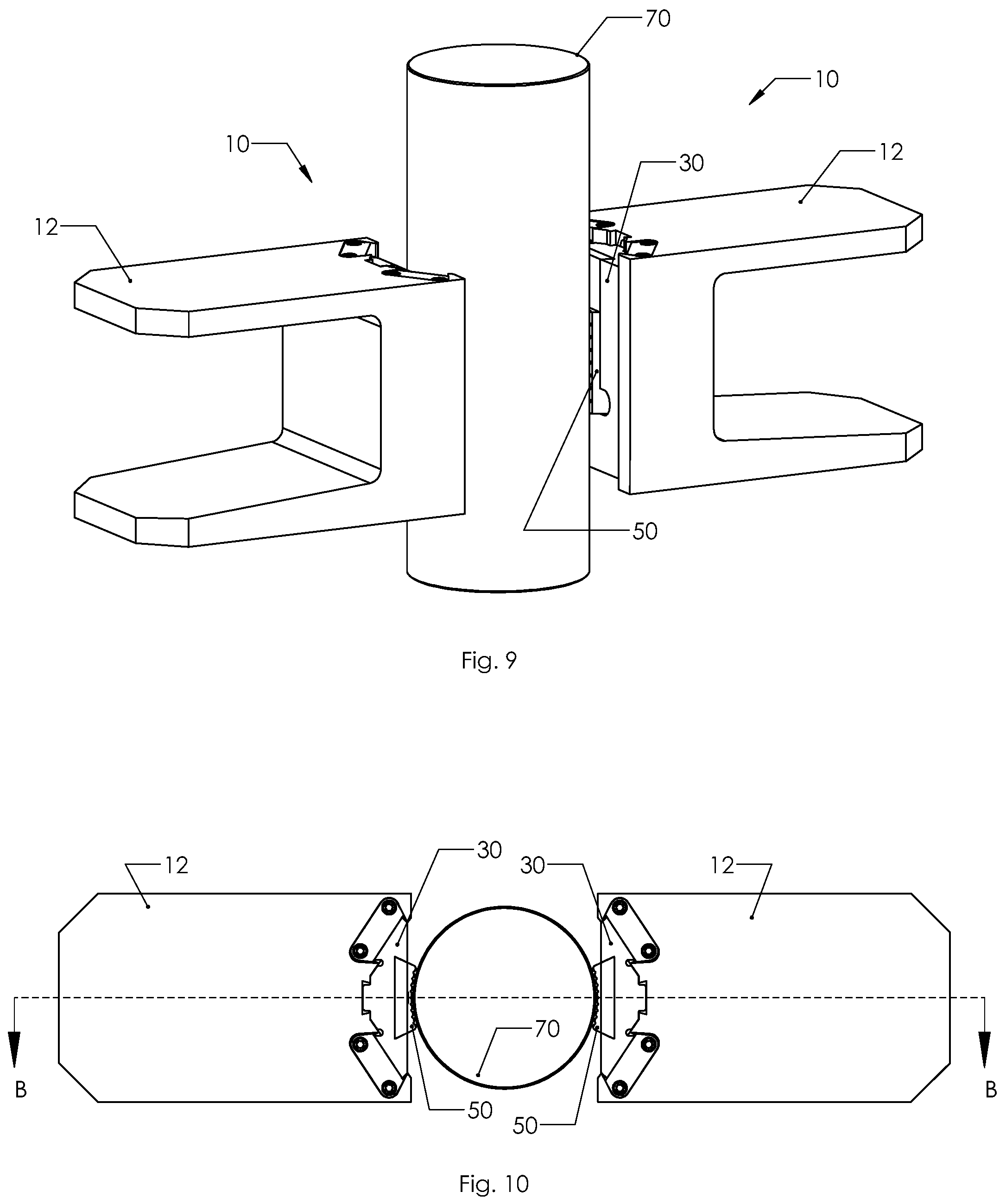 Patent US12320212 Figure 6 – Die adaptor and method